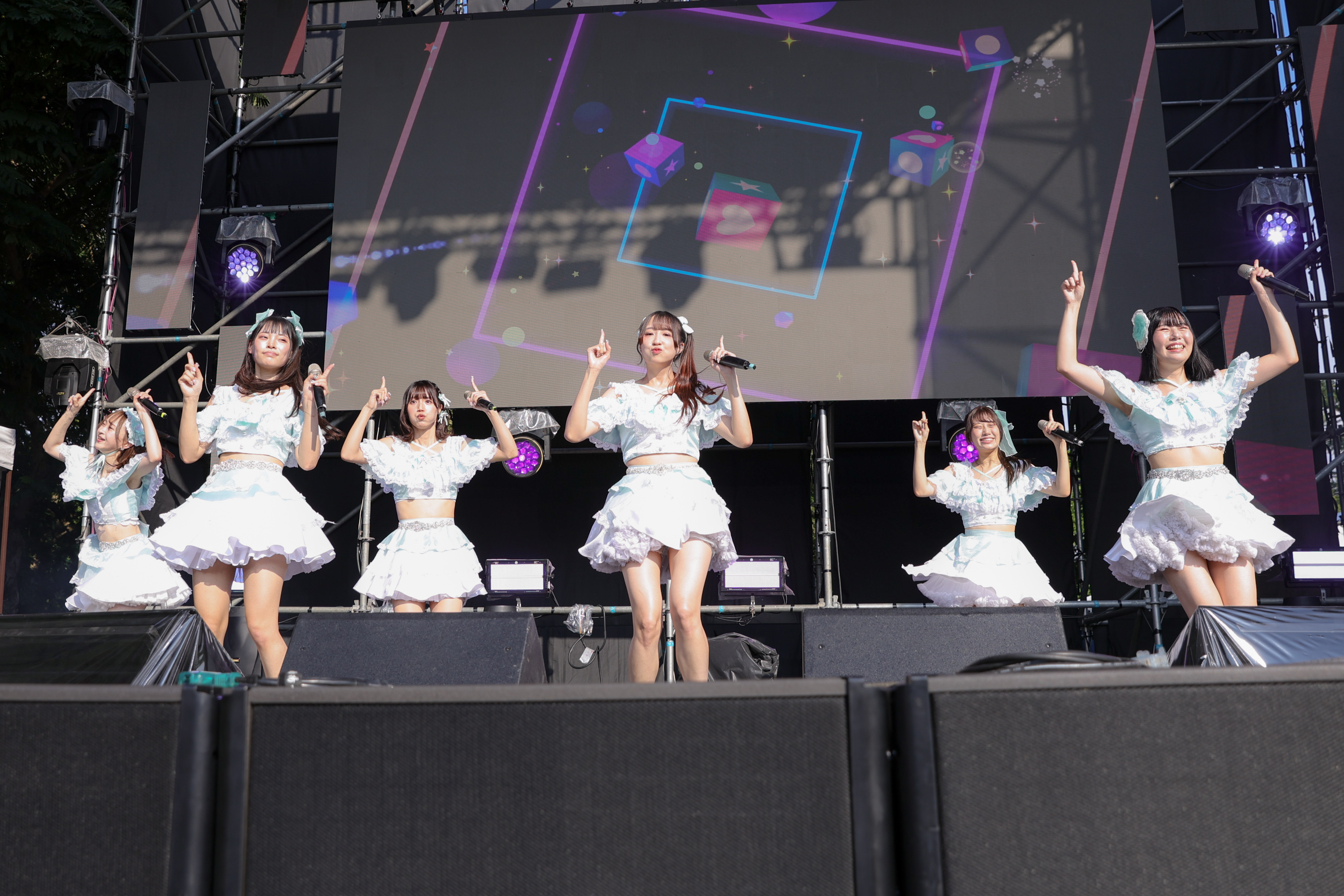 Jewel☆Garden 組成後首度登台。（POYE INTERNATIONAL提供）