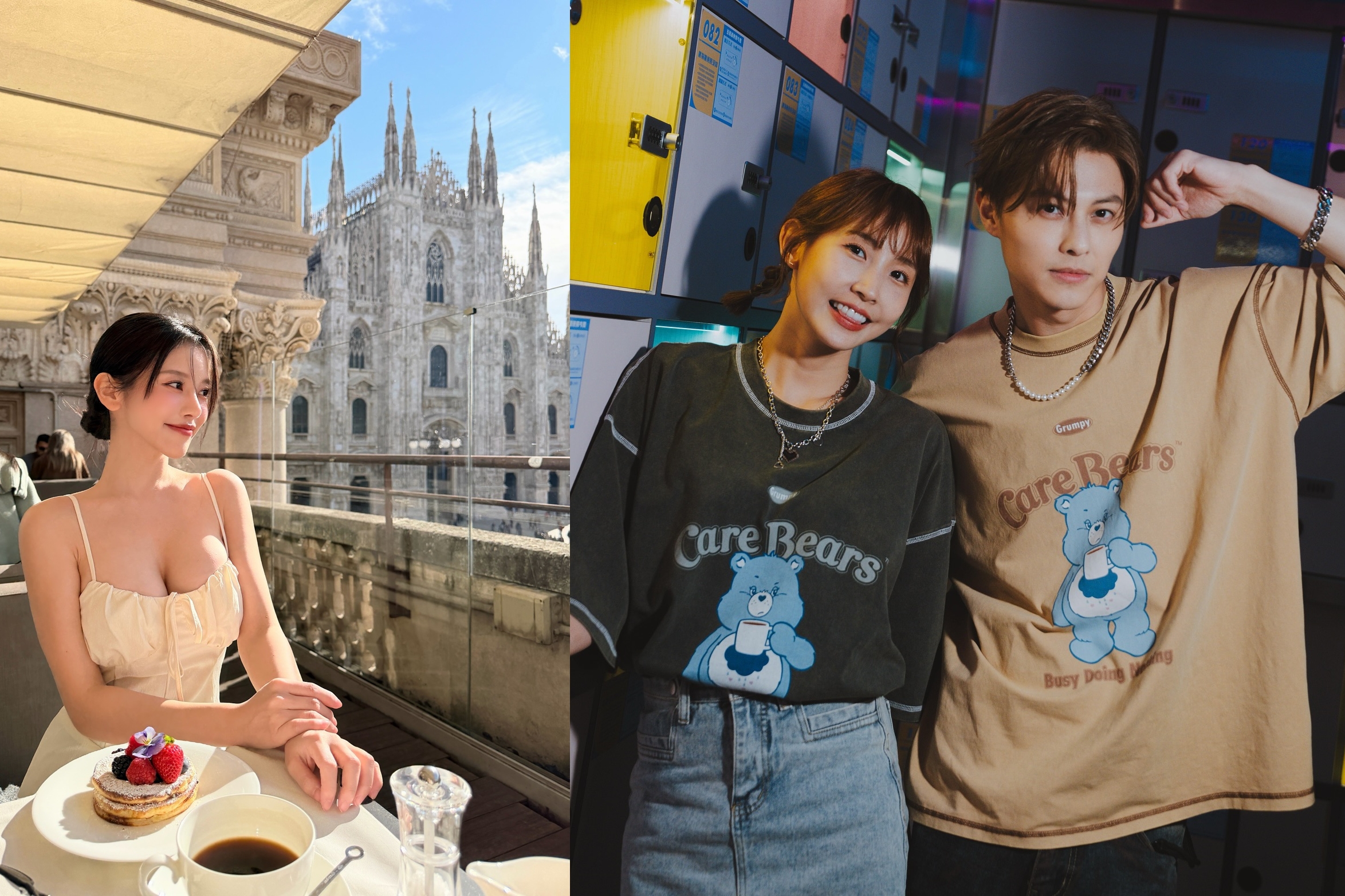 蔡瑞雪如今捲入小三疑雲，過往言論也被翻出。右為她曾罵「不可取」的粿粿與「小王」王子。（翻攝網路）