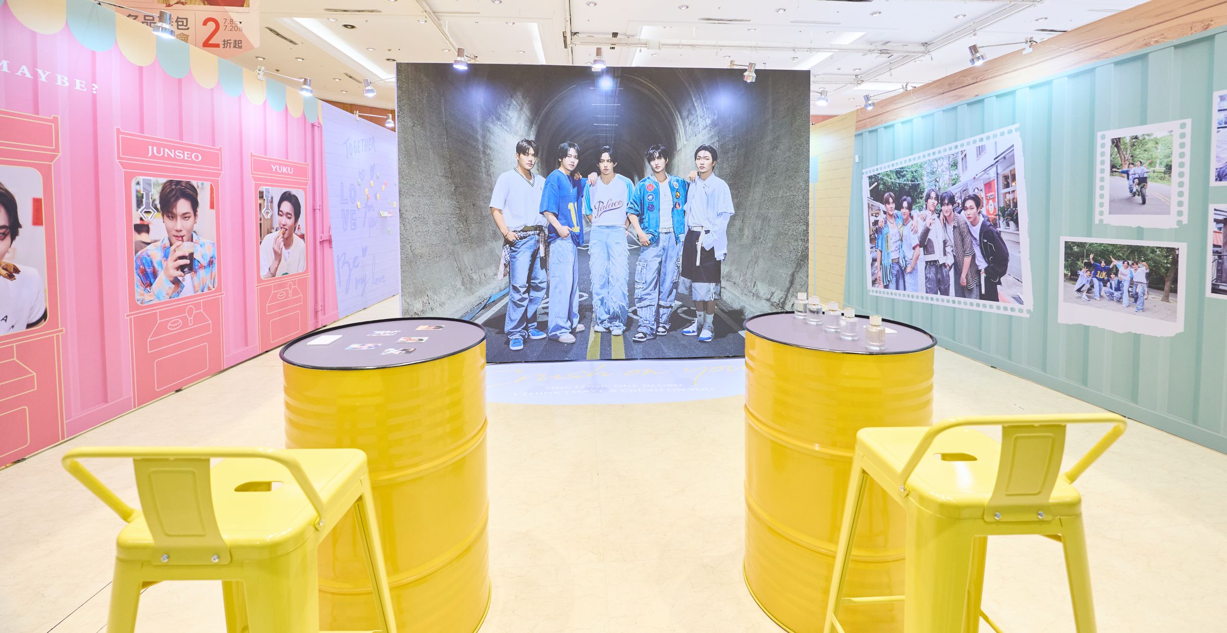 DKB快閃店將在台北遠東SOGO忠孝館12樓展出到20日。（FU Entertainment提供）