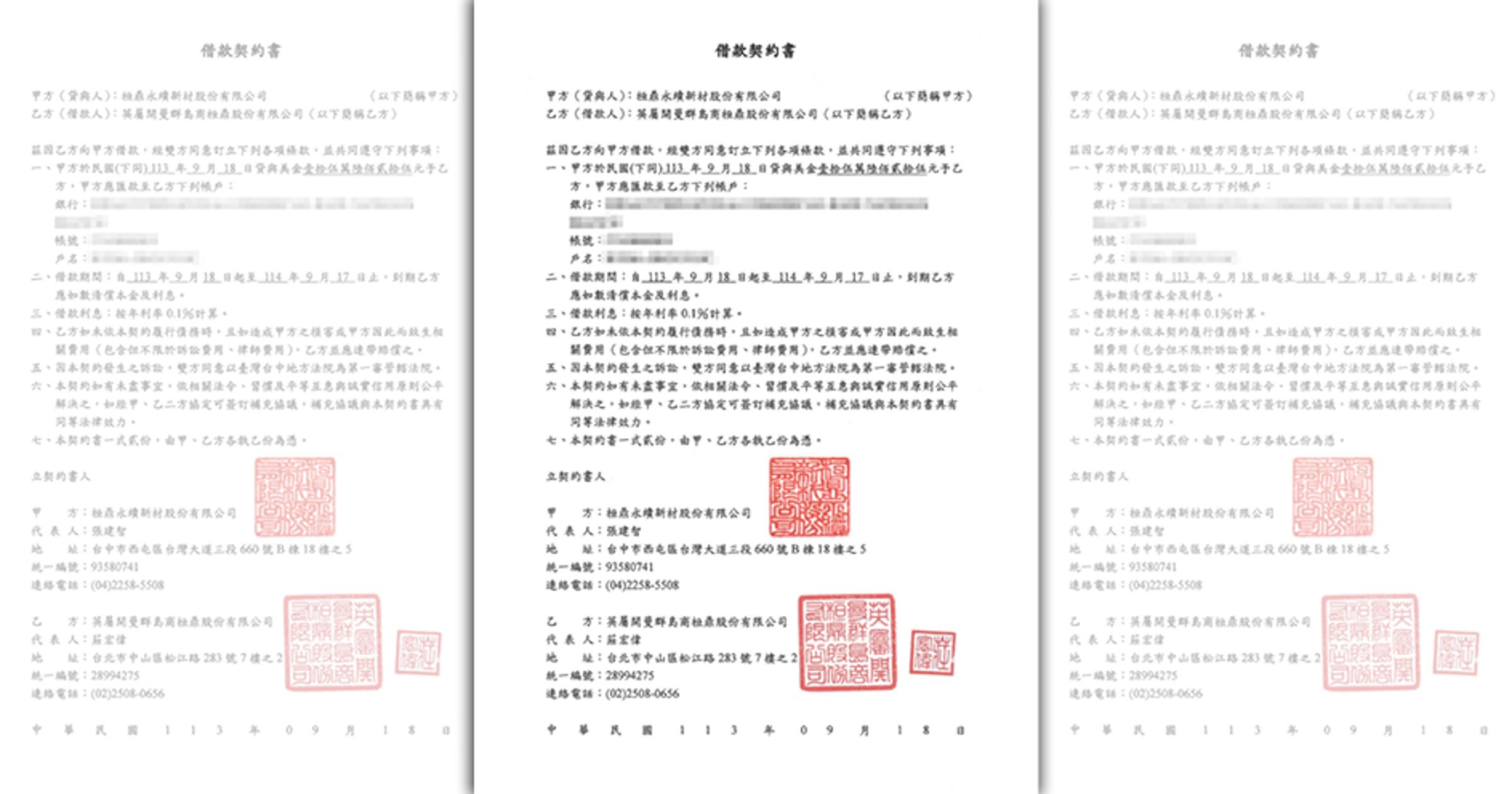 張建智不滿桓鼎現任董座莊宏偉控「桓鼎永續新材」是違法公司，卻以桓鼎的公司名義跑來借錢。（張建智提供）