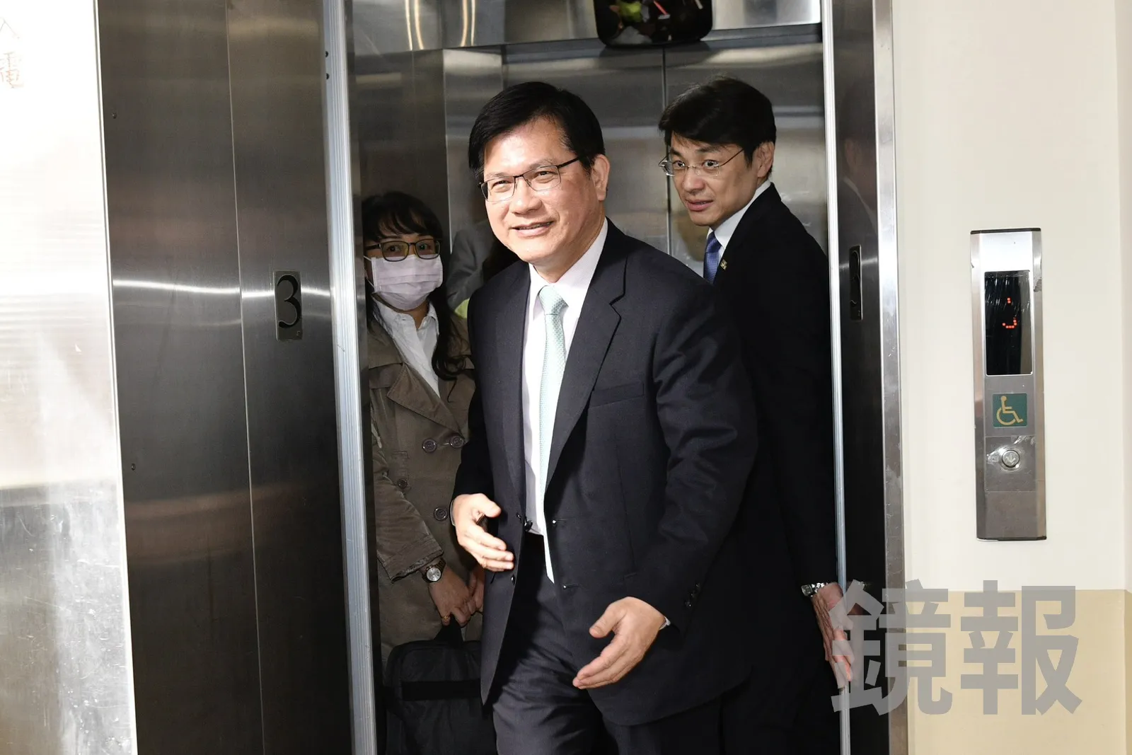 林佳龍今天被問「知道台灣GD是誰嗎」？（資料照，鏡報李智為）