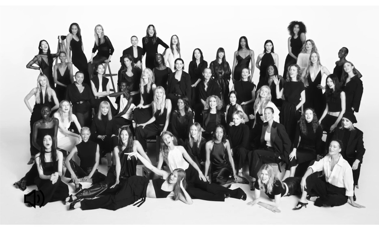 ZARA歡慶成立50週年，邀來50位國際超模演繹形象大片。（ZARA提供）