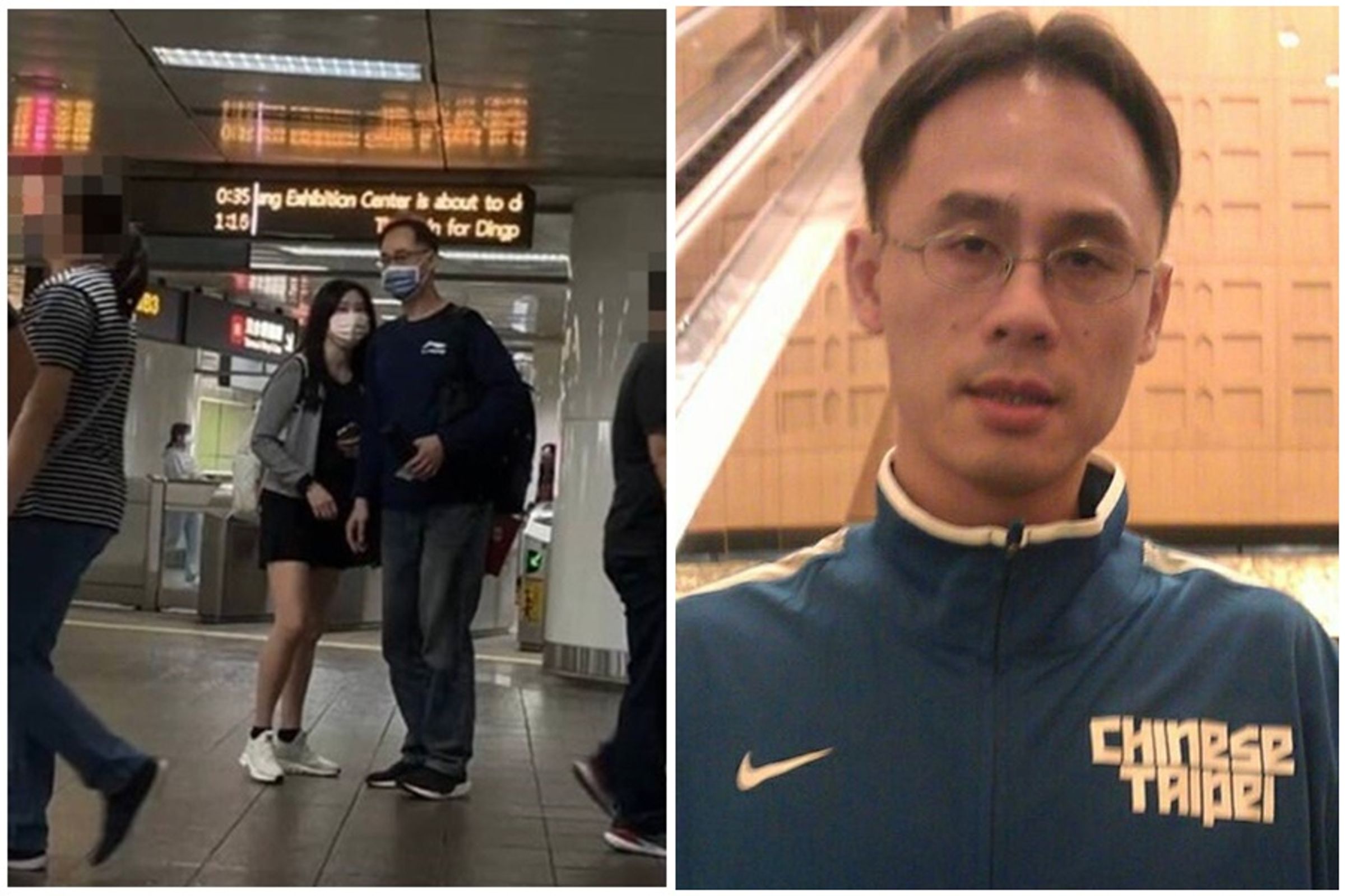 許智超偷吃案例又再+1，許妻還透露許智超特別的「教育手段」。（左圖翻攝自記者爆料網，右圖翻攝自許智超臉書）