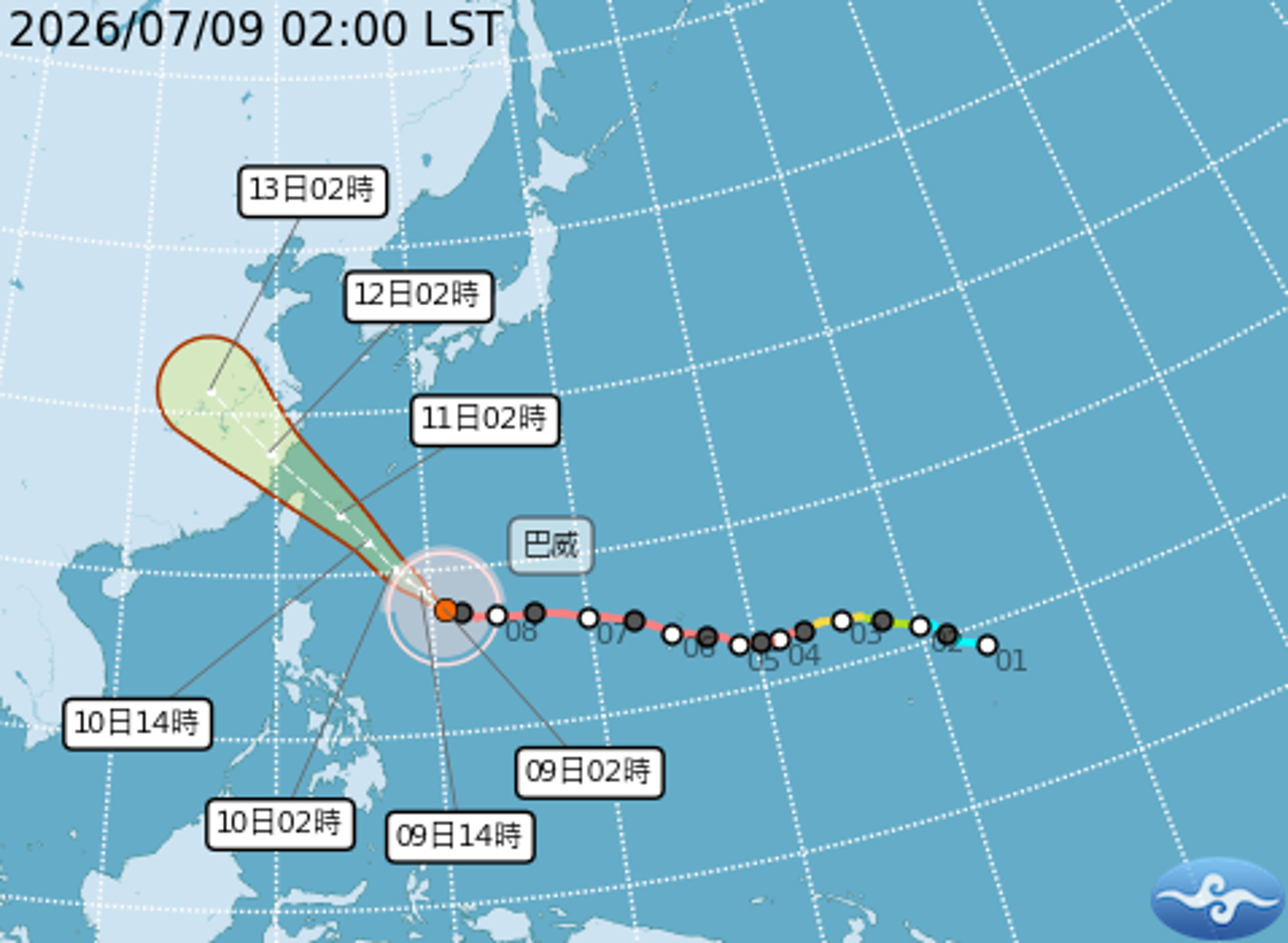 把握白天好天氣!桃園以北晚起有雨 氣象署估下午海警、深夜陸警