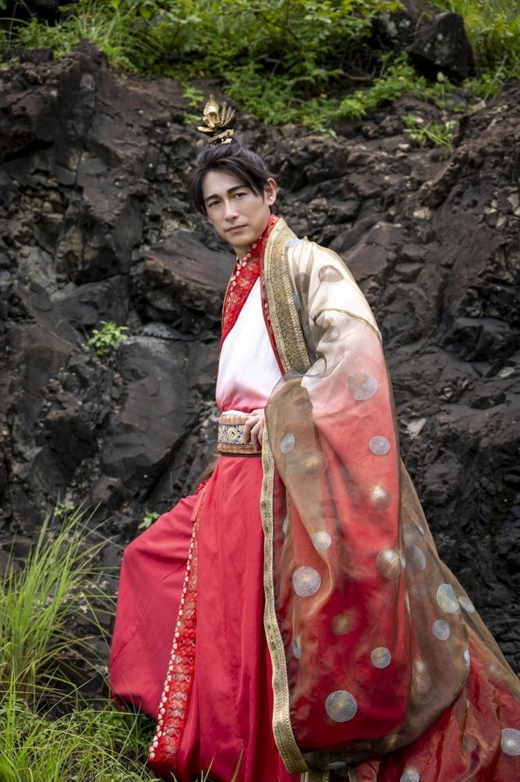 藤岡靛在《派對咖孔明》真人版飾演劉備，他說自己美夢成真。（網路圖片）