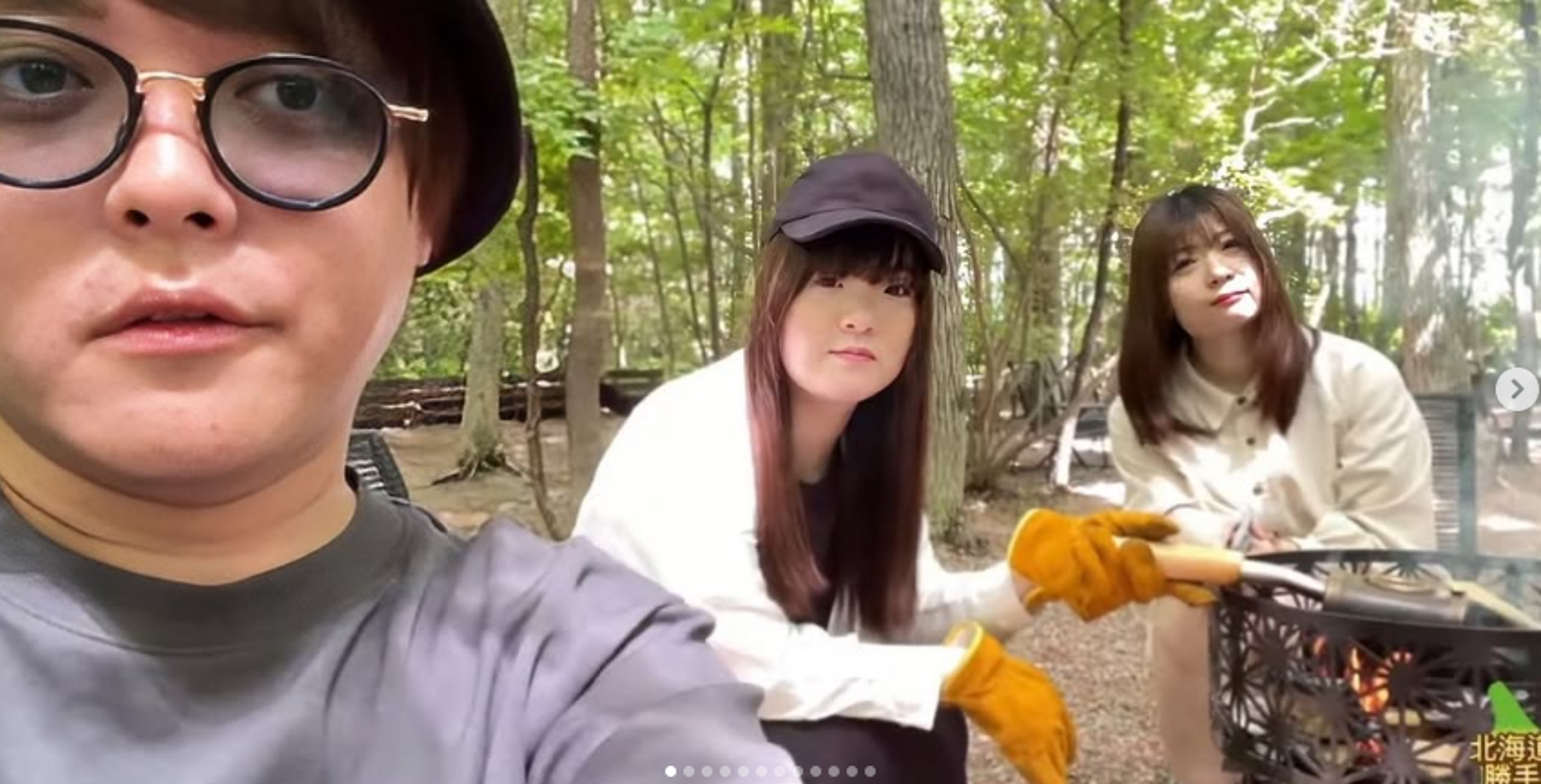 渡部與老婆們有一套特殊的相處之道。(翻自渡部龍太IG)