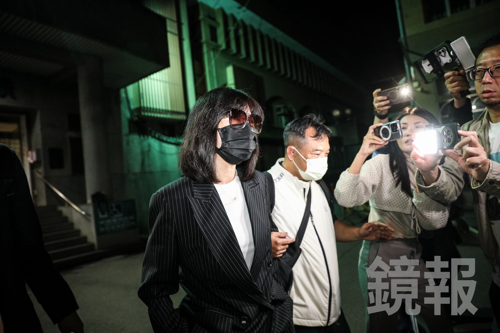 愛爾麗偷拍案，僅總經麗劉貞華獲交保。（鏡報鄒保祥）