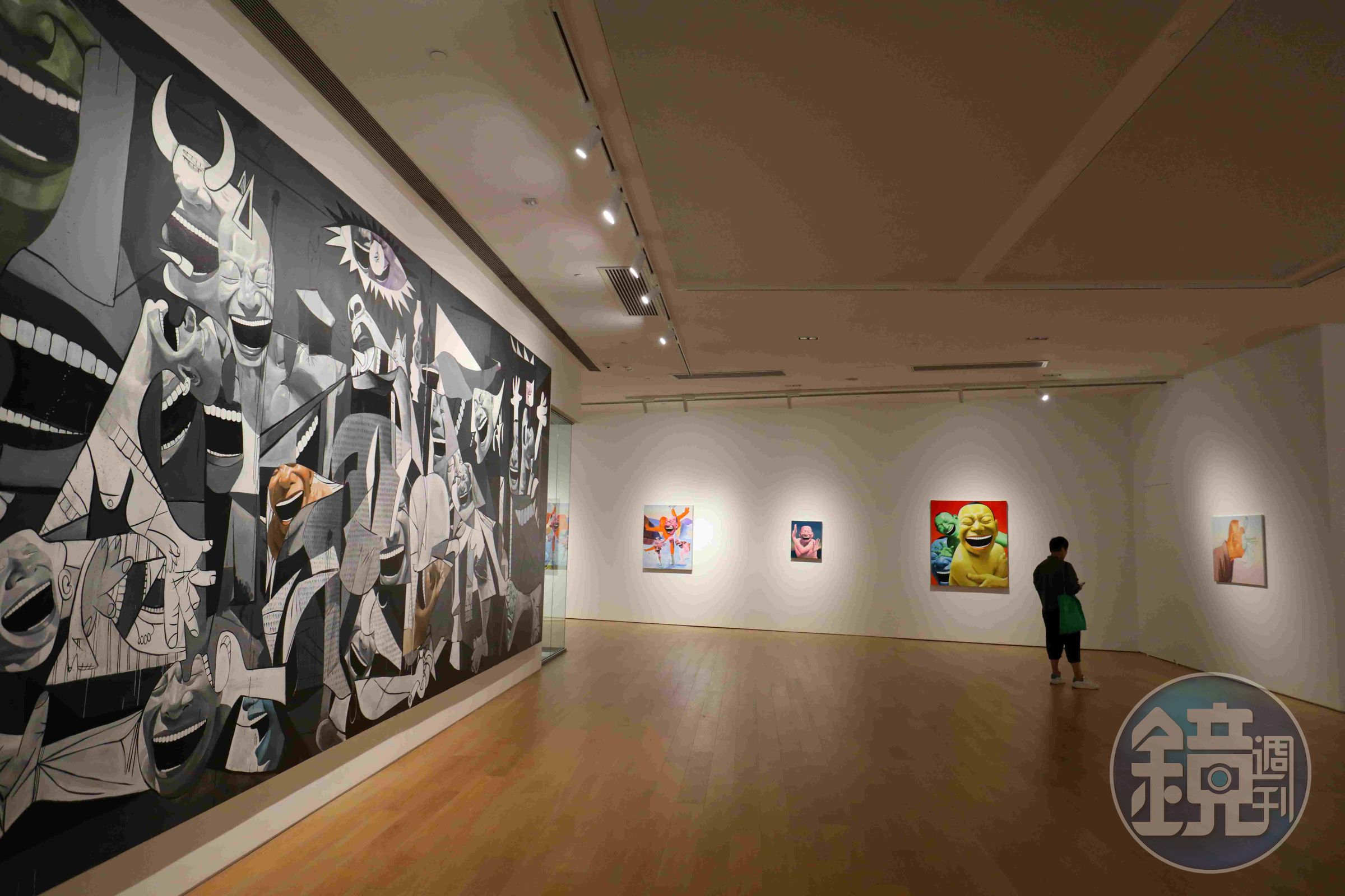當代唐人藝術中心展示許多現代中國藝術家的作品,風格都很強烈。