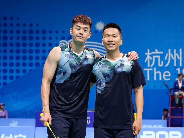 「麟洋配」抱病上場輸韓國，羽球男雙摘銅。（翻自李洋臉書）