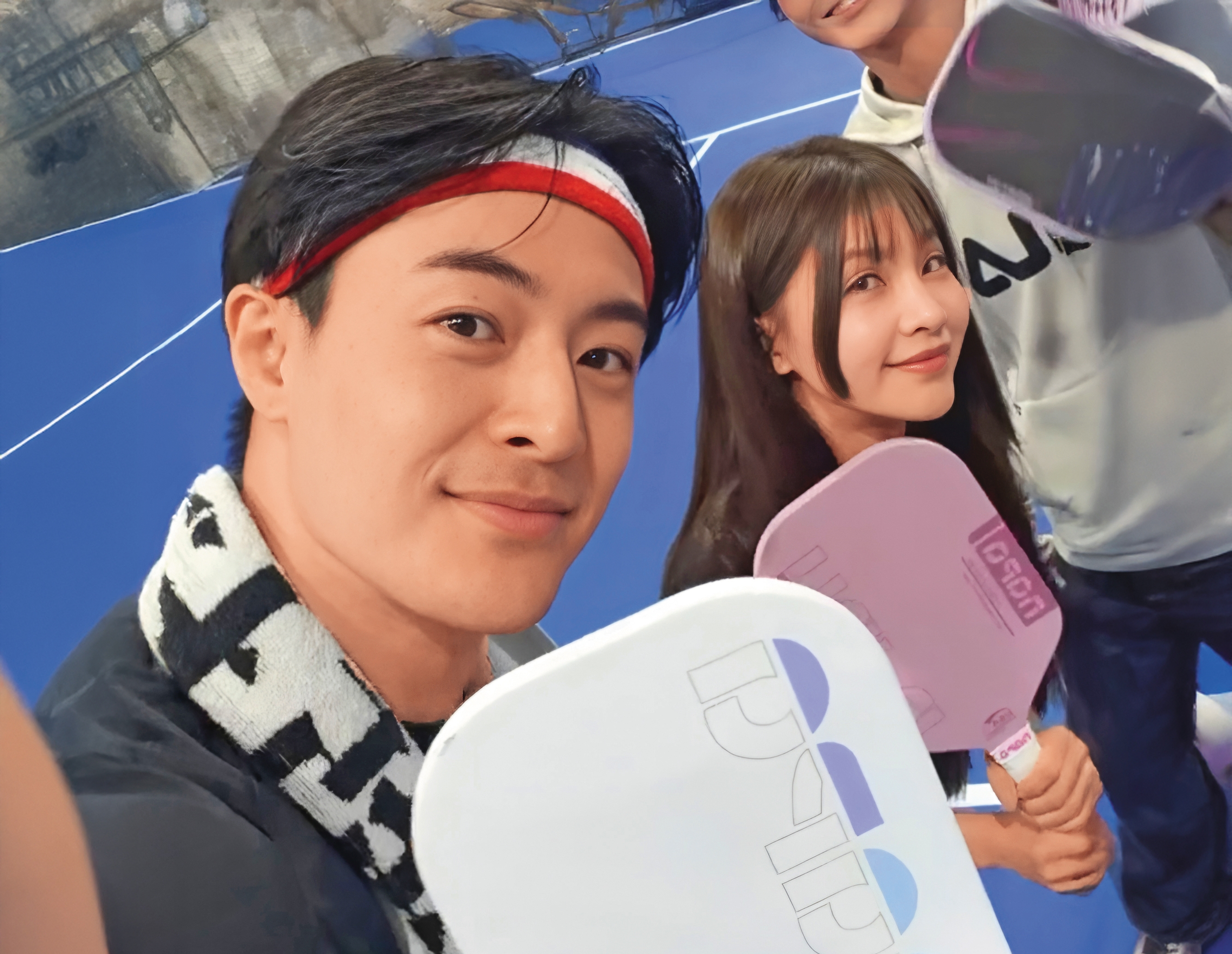 Wish朱宇謀（左）與林倪安（右）相識多年，直到去年女方遭遇低潮，朱宇謀趁勢追求，因此開始交往，沒想到讓林倪安看清渣男的真面目。（讀者提供）
