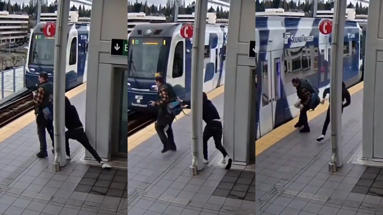 西雅圖男站月台滑手機「突遭推向軌道」險喪命! 犯嫌竟從精神病院逃出