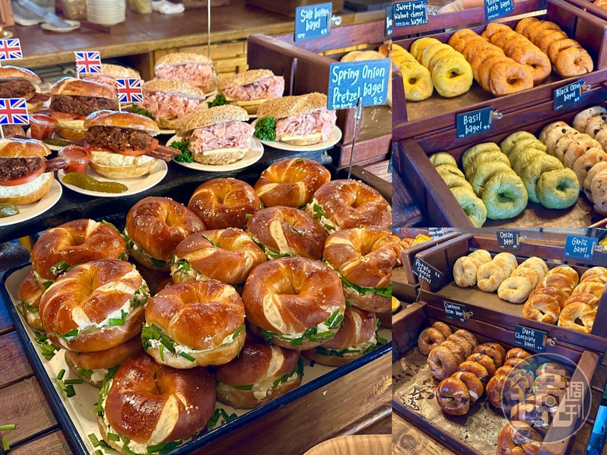 韓國濟州島超人氣貝果專賣店「London Bagel Museum」,品項多到會讓貝果控失心瘋。
