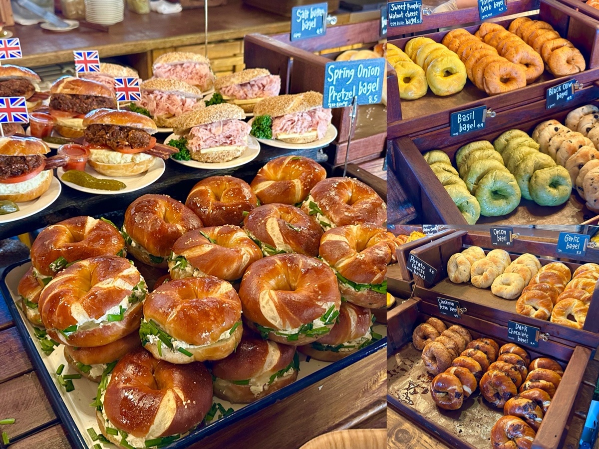 韓國濟州島超人氣貝果專賣店「London Bagel Museum」，品項多到會讓貝果控失心瘋。