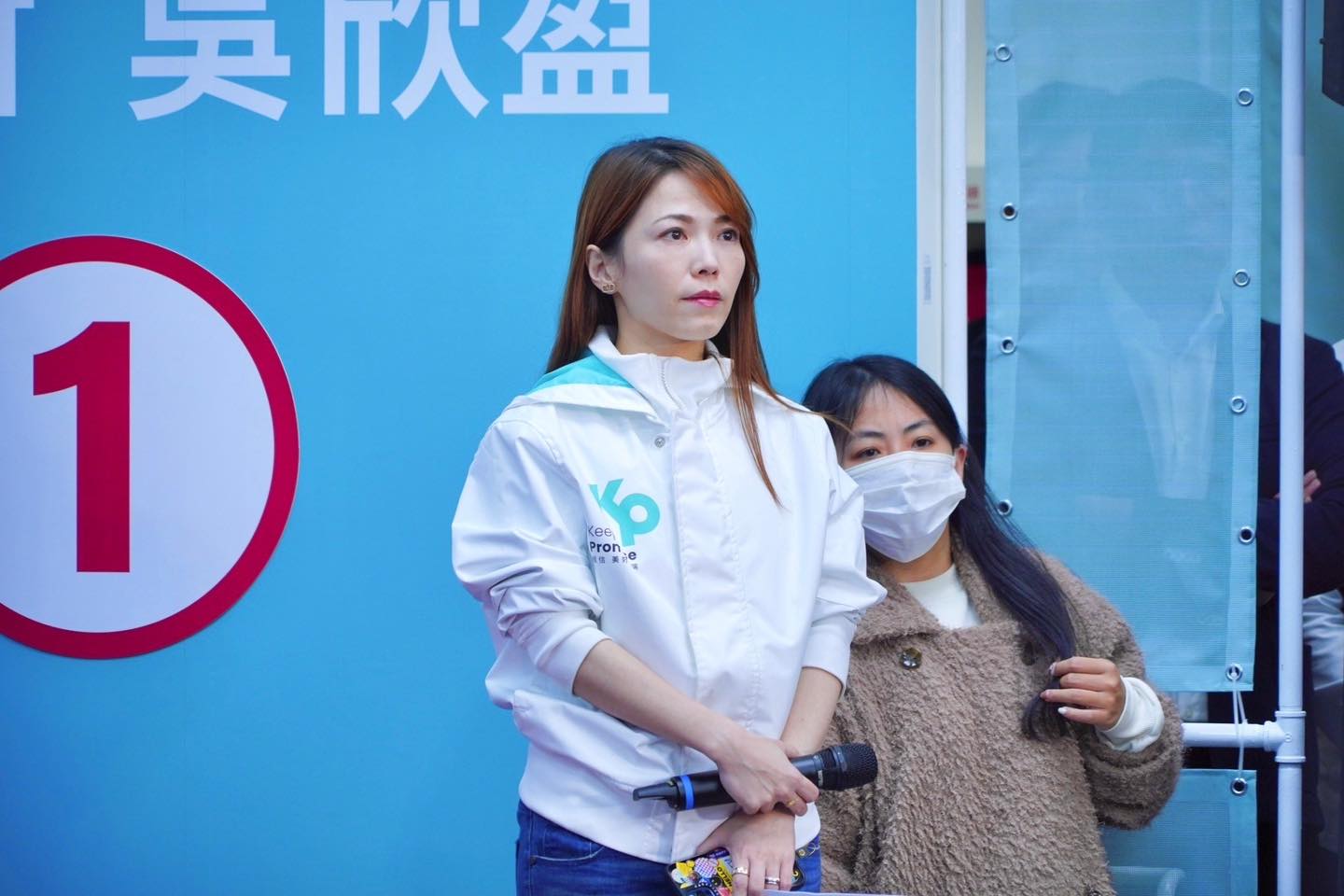 對於外界猜測是否為內鬥，黨團主任陳智菡否認，並稱楊想放下工作好好休息。（翻攝自臉書＠陳智菡 Vicky）