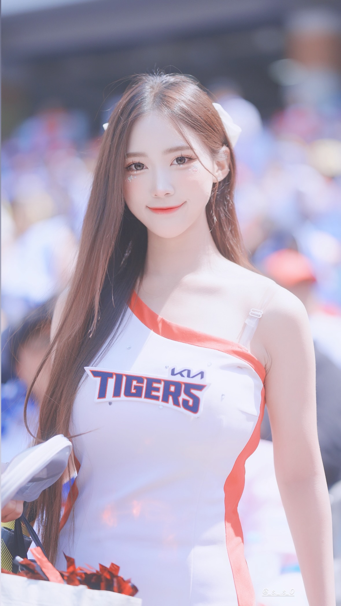 李素敏是現任起亞虎啦啦隊女孩。（翻攝Instagram@photo_dosa）