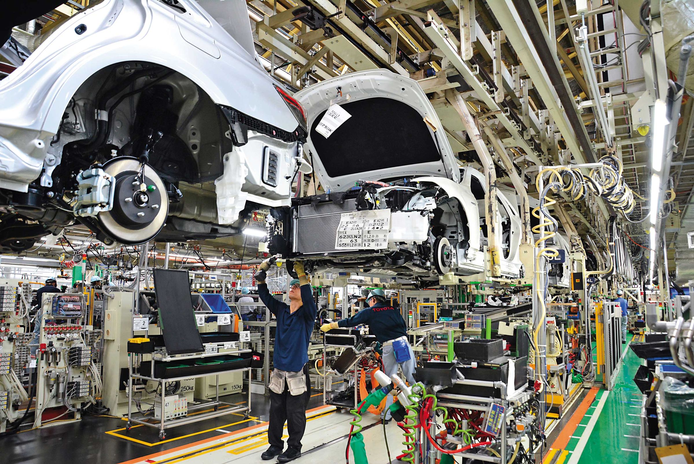 日本龍頭製造業底蘊強,以豐田為例,是全球最大汽車製造商,經營已近90年。(TOYOTA提供)
