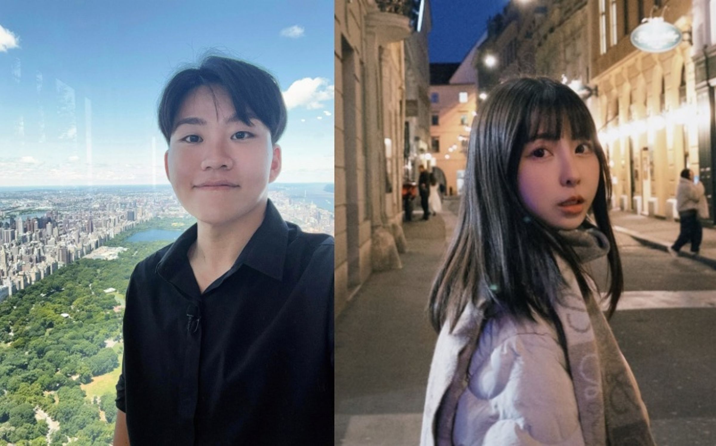 台灣AV女優胎尼(右)遭影射捲入YouTuber Joeman(左)與蕭伊的分手風波,面對網友尖銳質疑是否曾與Joeman發生關係並要求拿家人發誓,胎尼稍早在Threads上強硬回擊。(翻攝自臉書、IG)