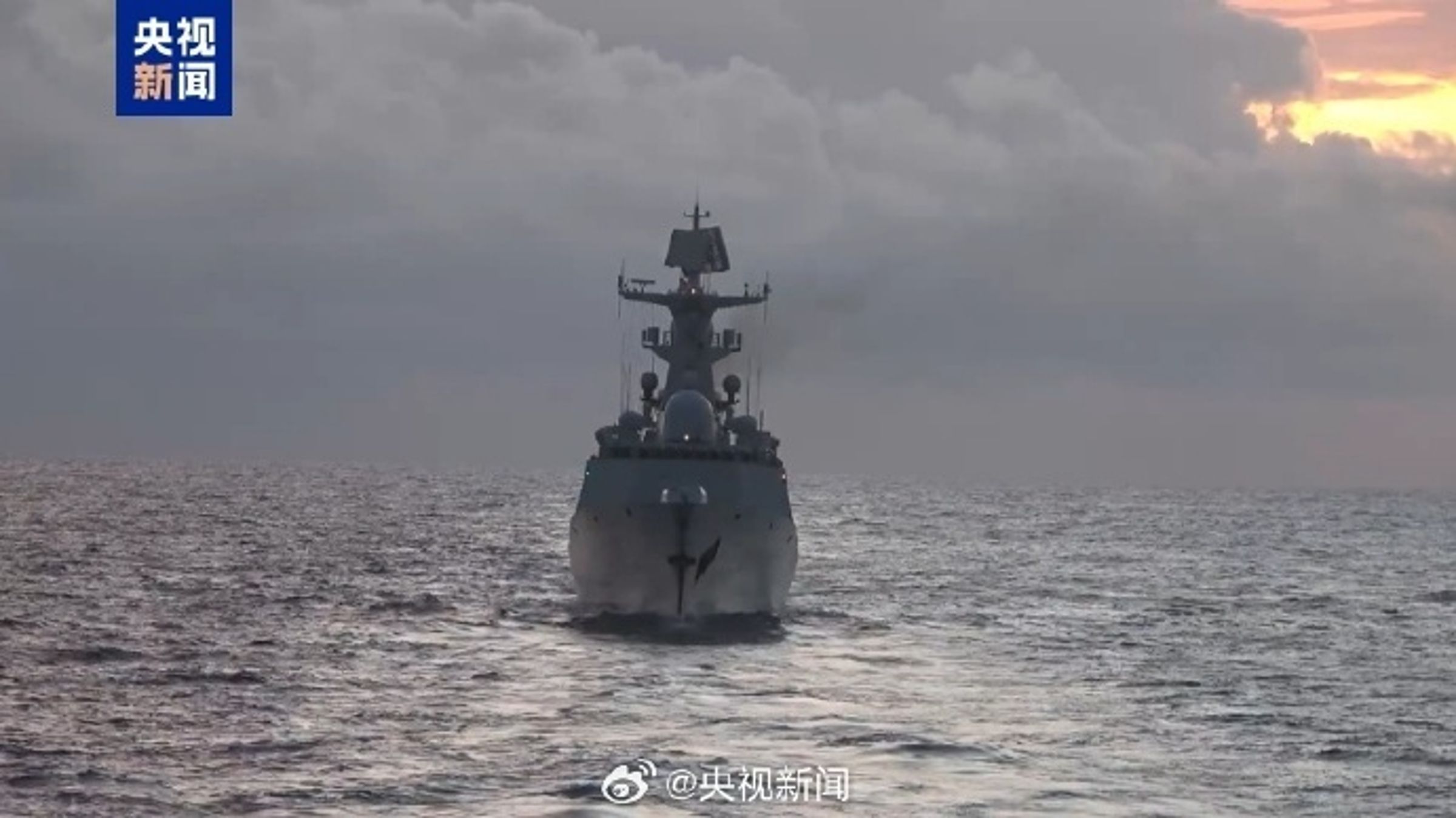 中共發布最新「合圍台灣」軍演片!(翻自微博)