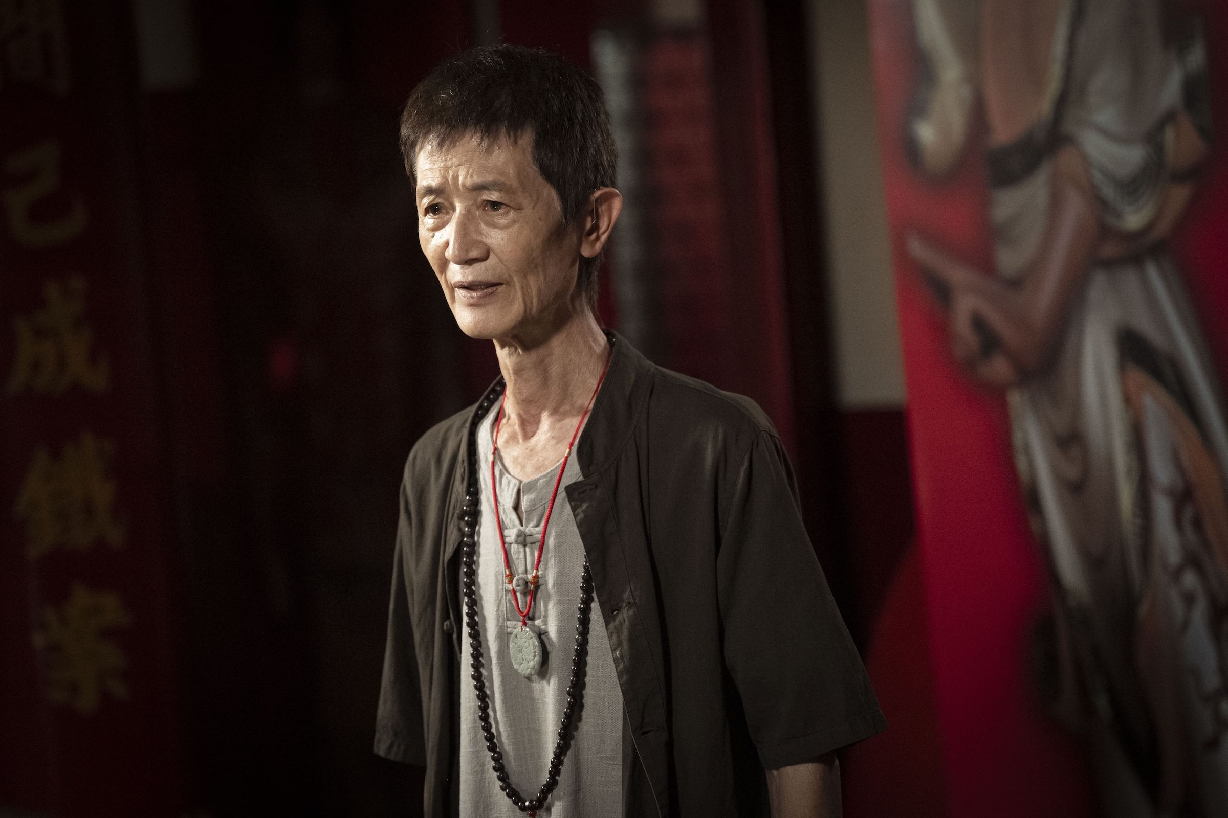 陳博正電影中飾演阿西師,此次將面臨亞洲禁忌厲鬼坤蒂拉娜凶煞來襲。(華影提供)