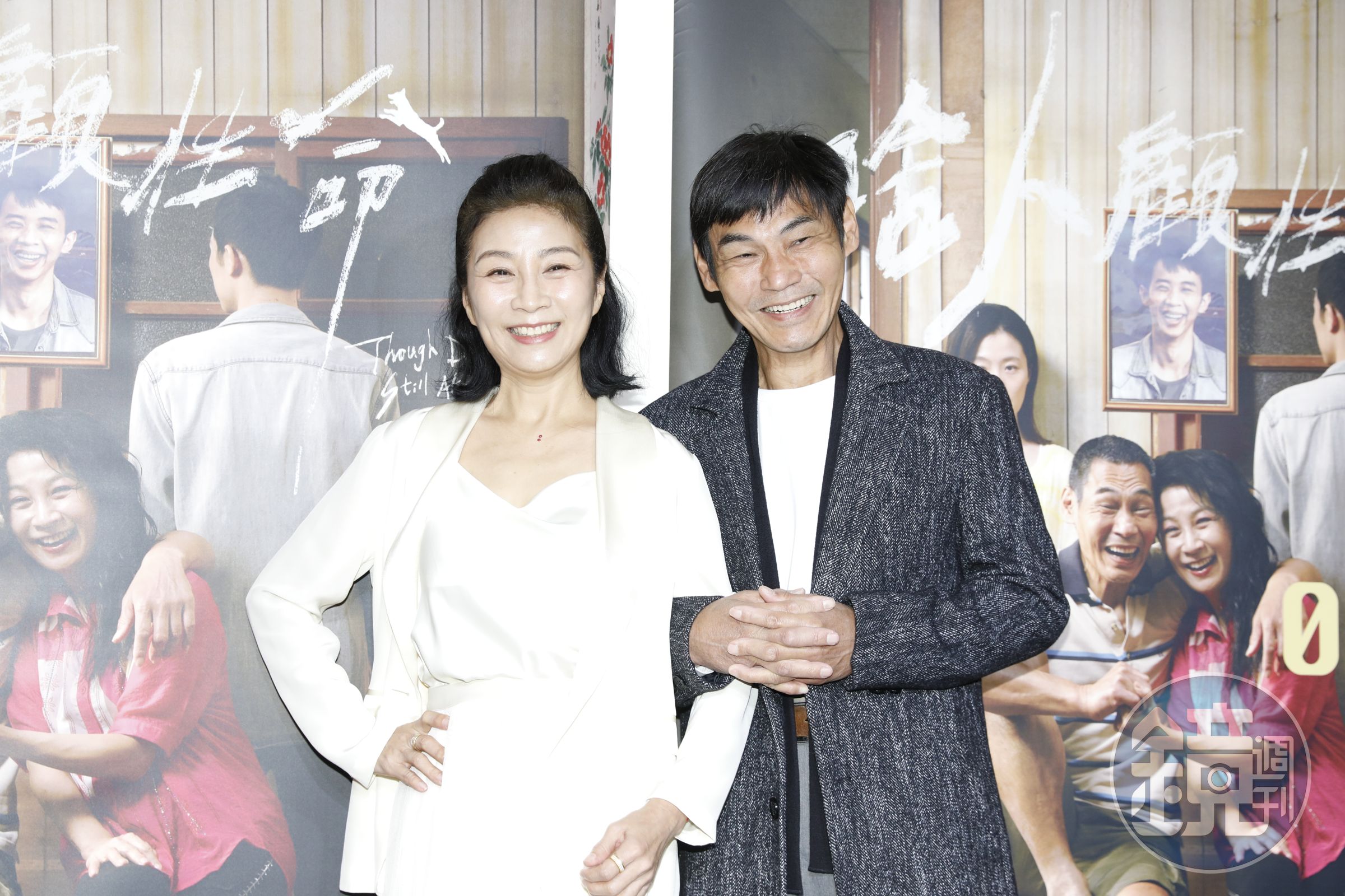 夏靖庭和方文琳戲裡飾演夫妻。
