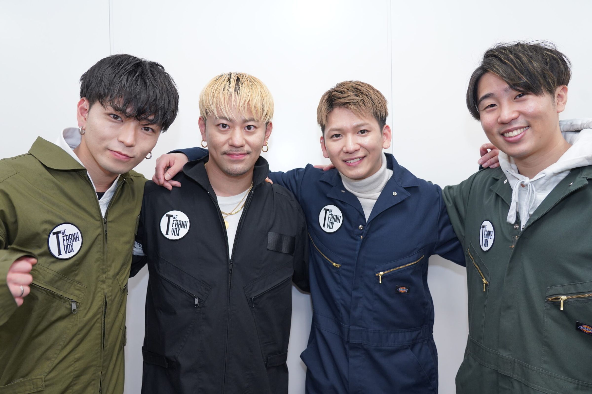 日本關西4人樂團The Frank Vox海外首次演出獻給台灣。（蜜蜂工房提供）