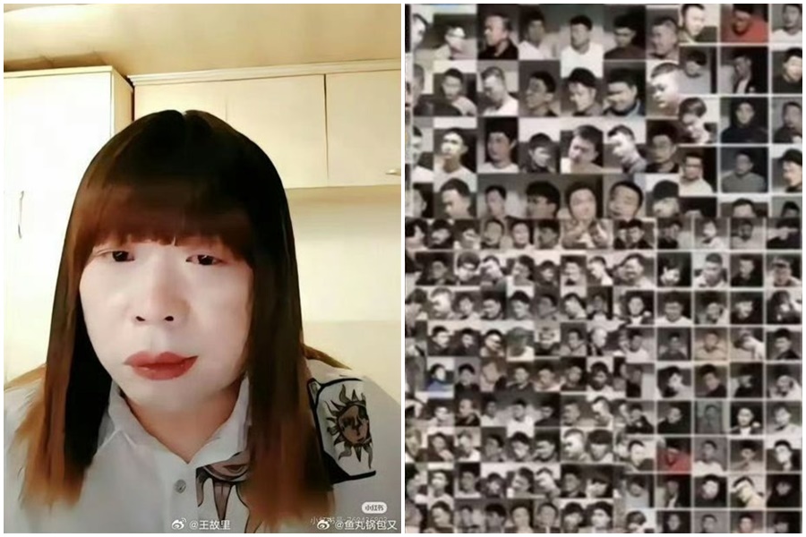 偽娘南京紅姐以花生油、水果，「免費交換性愛」成功與多男約砲。（翻攝自微博）