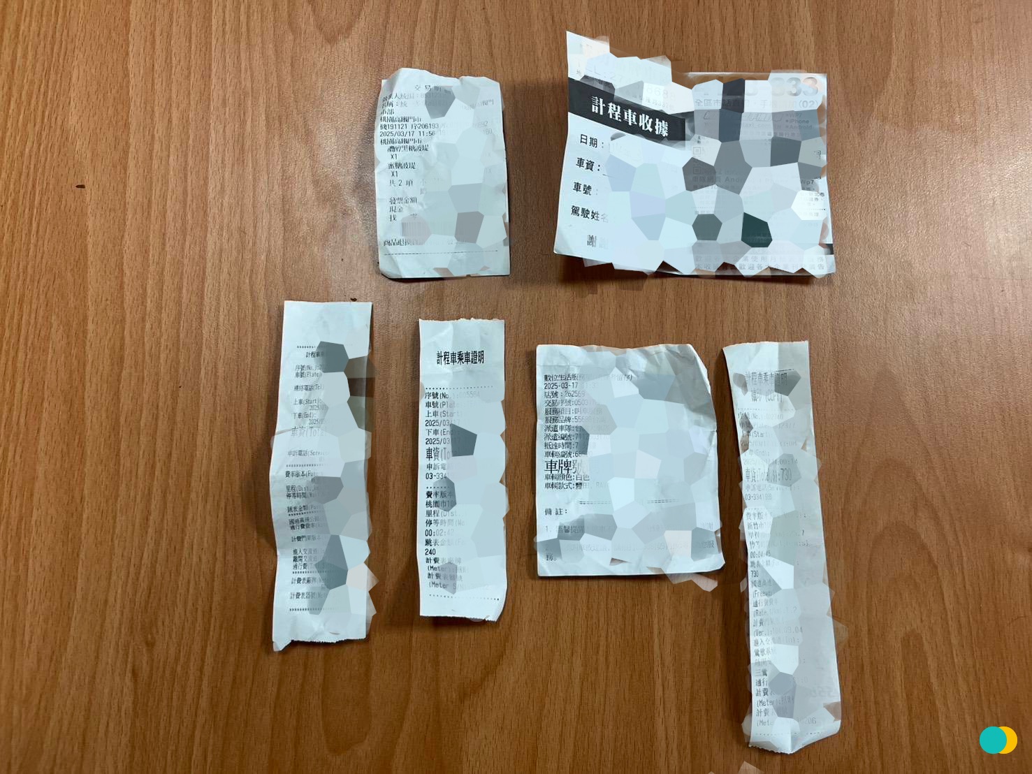 警方查扣贓款證物。（警方提供）