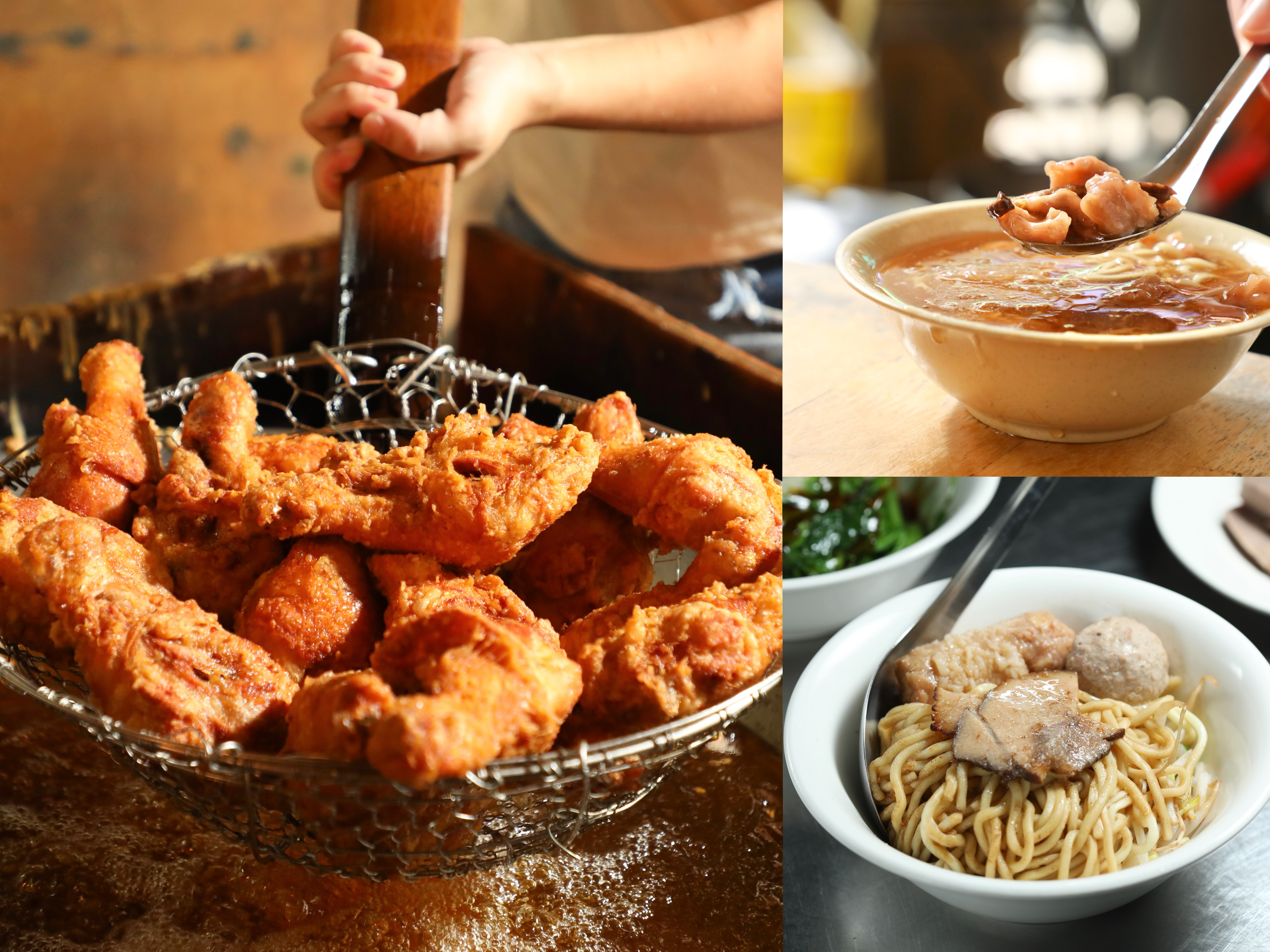 法餐主廚鄭裕錞（Josh）洩漏他的台中愛店清單，包含市場裡的超人氣炸雞、現煮肉羹，以及特色麵食。