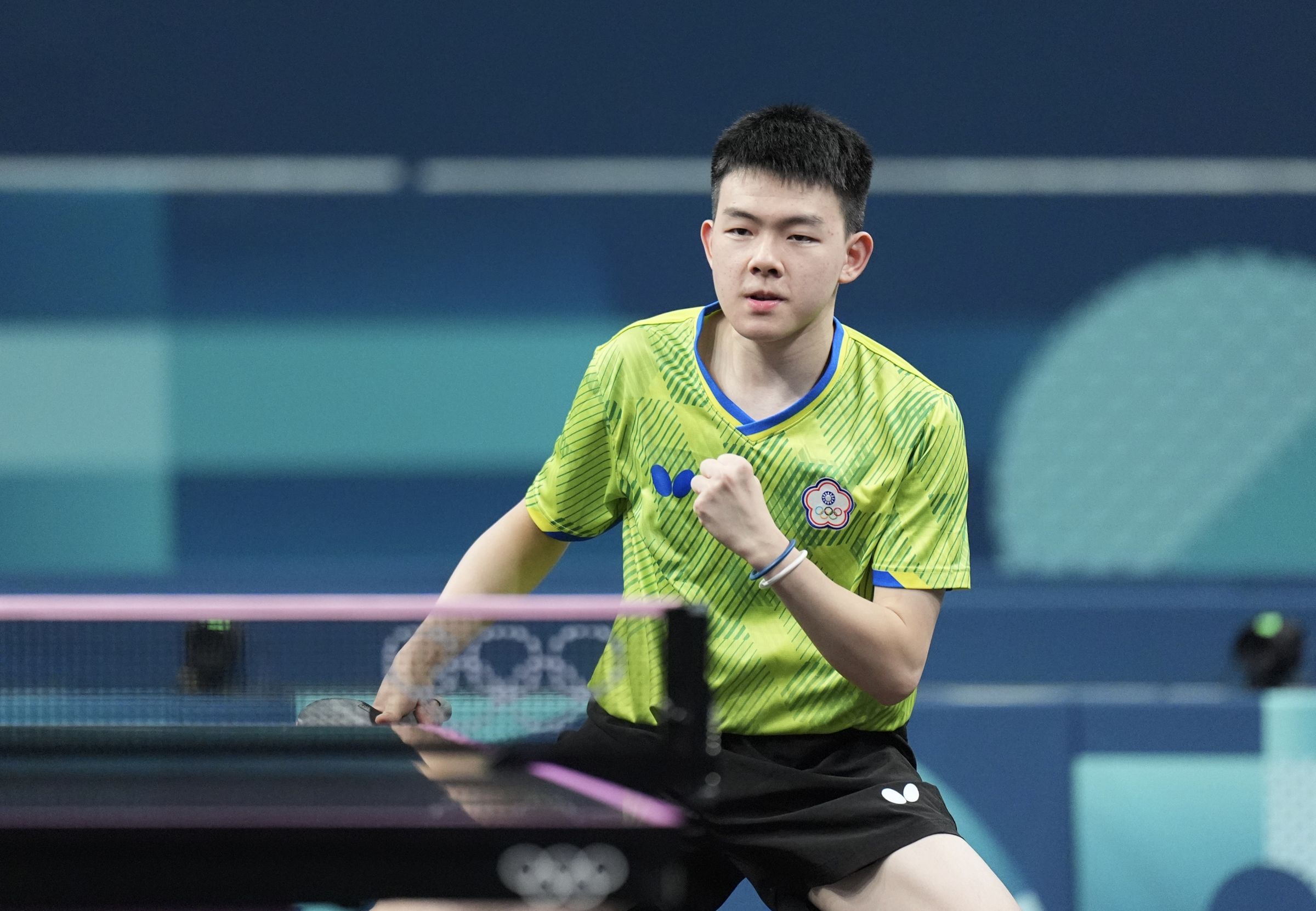 桌球小將高承睿年僅19歲，是本次台灣代表團年紀最輕的選手。（中華奧會提供）
