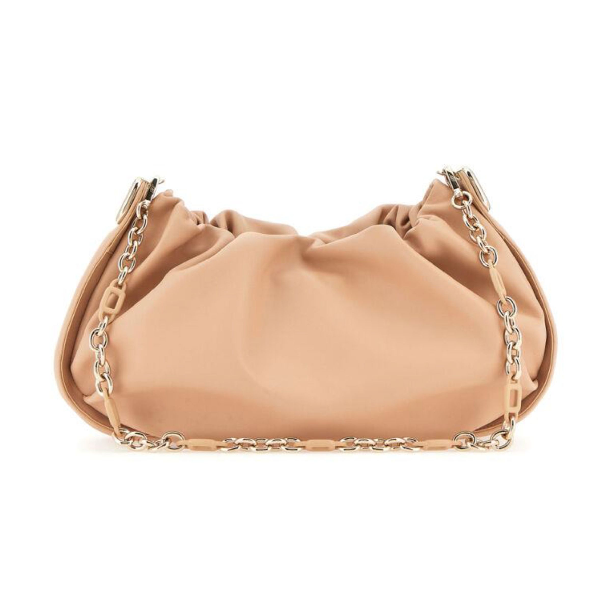 Viv Choc Royal Hobo 牛奶糖小羊皮女包。NT$120,000（迪生提供）