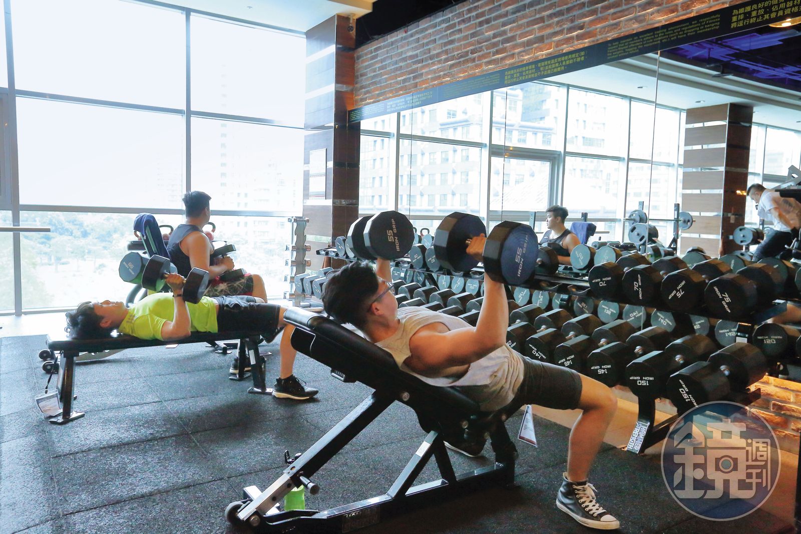 陳喬泓指出，台灣健身人口滲透率不到5％，未來成長空間大