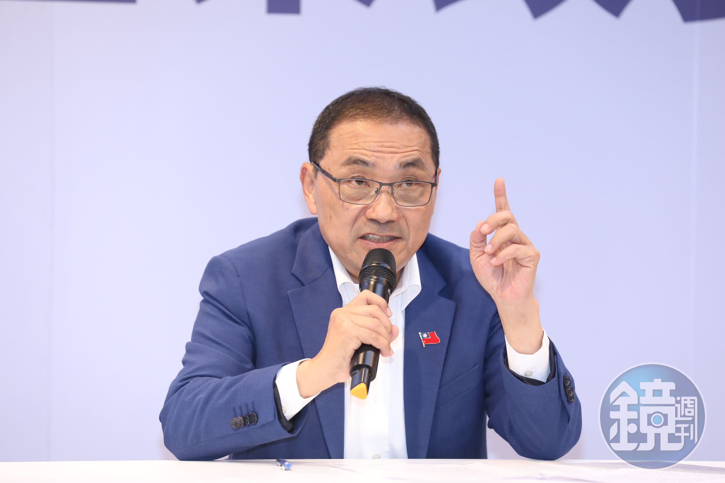 侯友宜今被問及柯文哲遭起訴、交保一事,僅簡短回應表示尊重司法判定。(本刊資料照)
