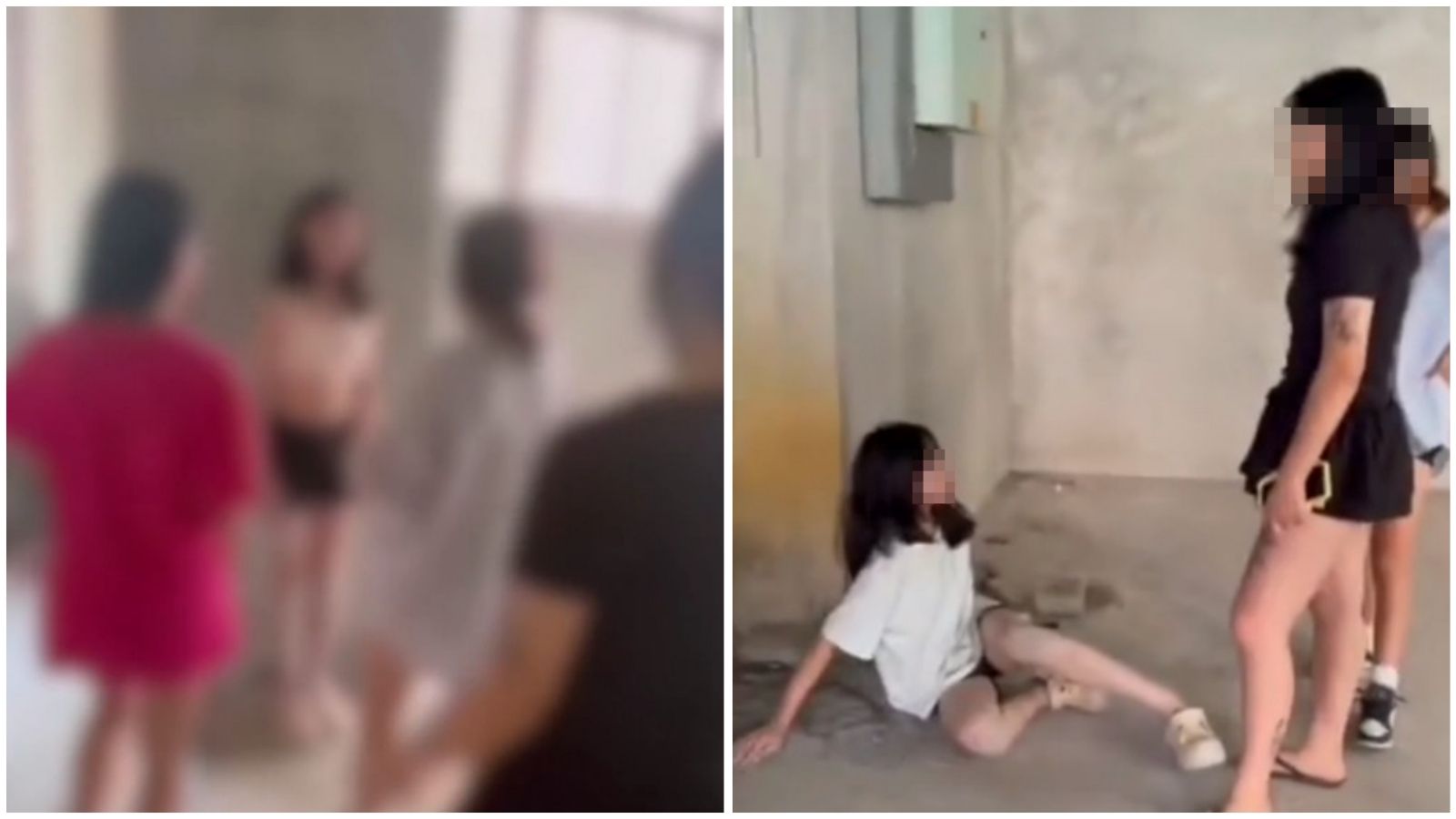 14歲少女被3女圍毆，甚至強迫脫掉上衣。（翻攝X）