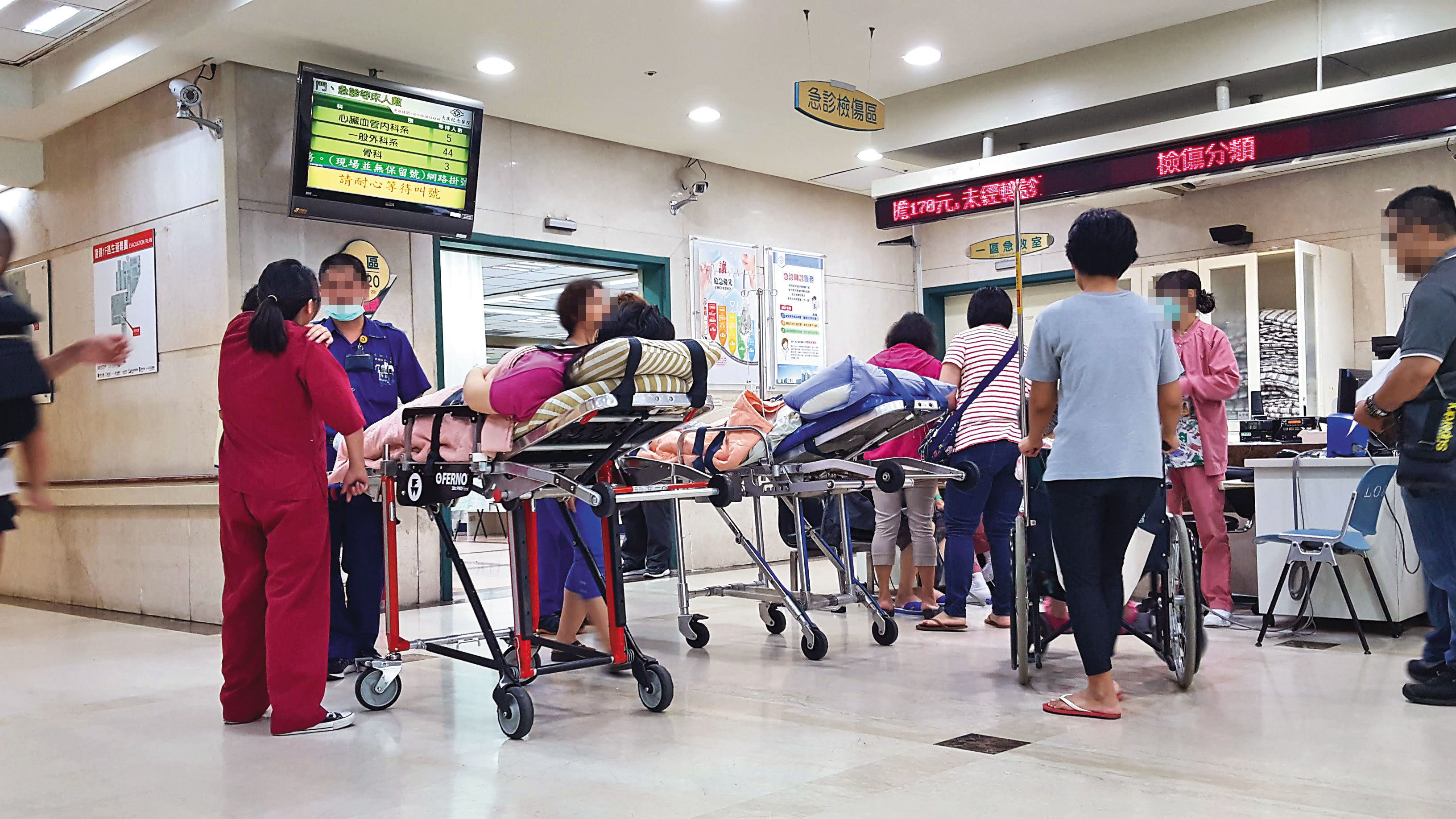 林口長庚是全台首創急診專科的醫院，此前全台醫院急診室由各科年輕醫師輪班。