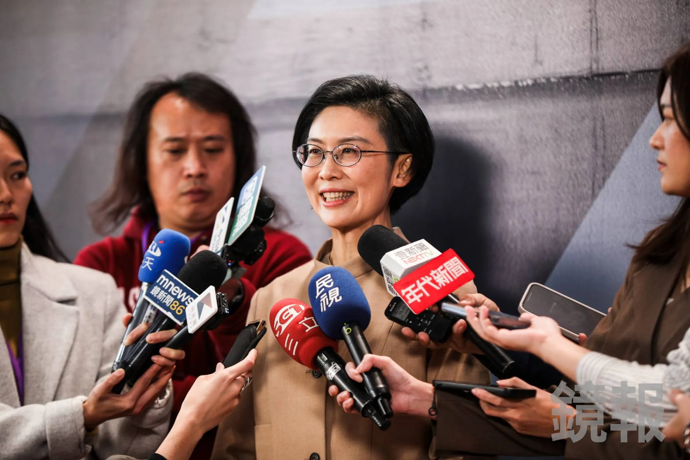 林岱樺又因涉嫌侵占政治獻金,遭檢方追加起訴,她今也做出回應。(鏡報鄒保祥)