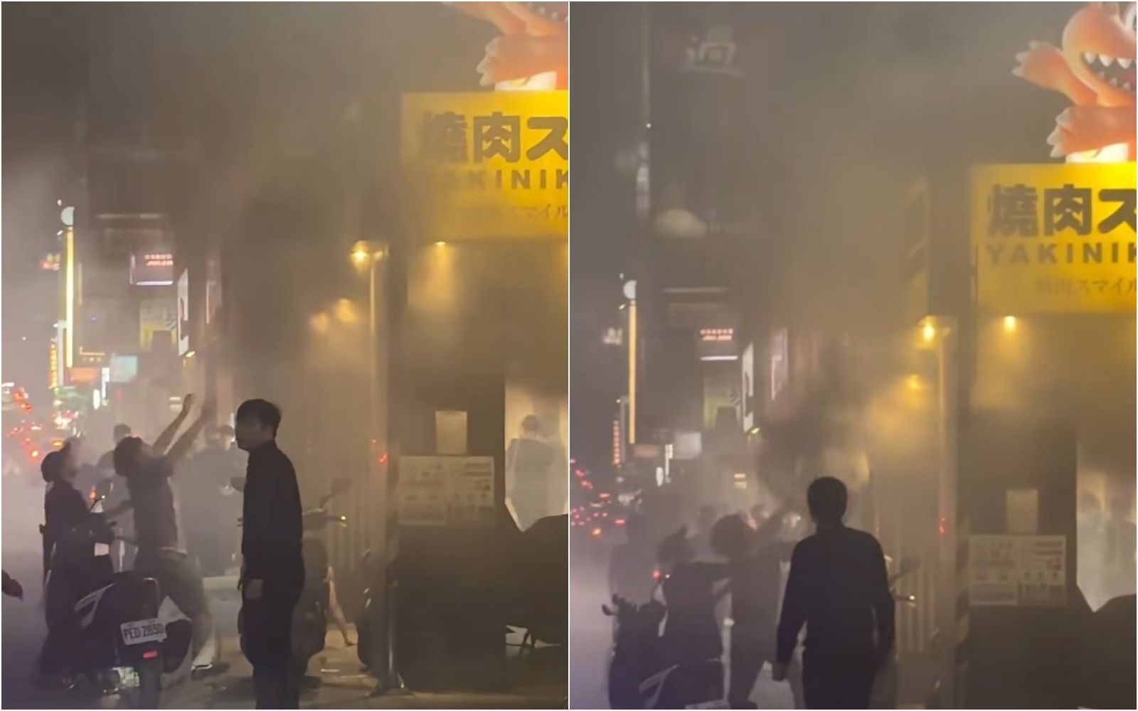 新北燒肉Smile大火!9人跳樓逃生遭疑太危險 顧客曝:濃煙封住樓梯「完全無法通行」