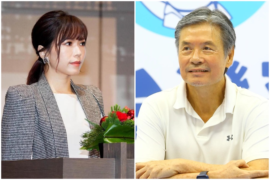 黃暐瀚認為自己認識的金溥聰（右），確實會因為私人電話外流而爆氣，左圖為致電地陳智菡。（左圖翻攝自陳智菡臉書，右圖本刊資料照）