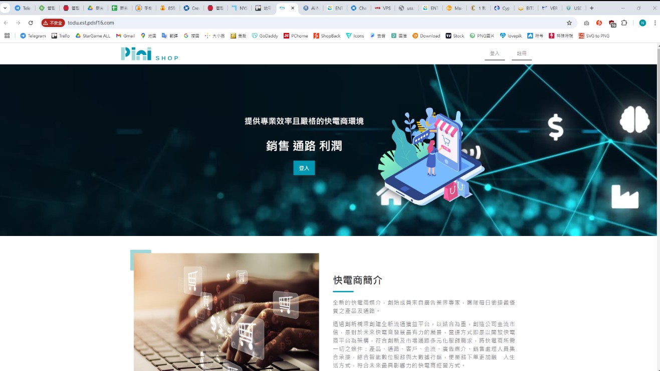 刑事局公布詐騙網站文案截圖。（警方提供）