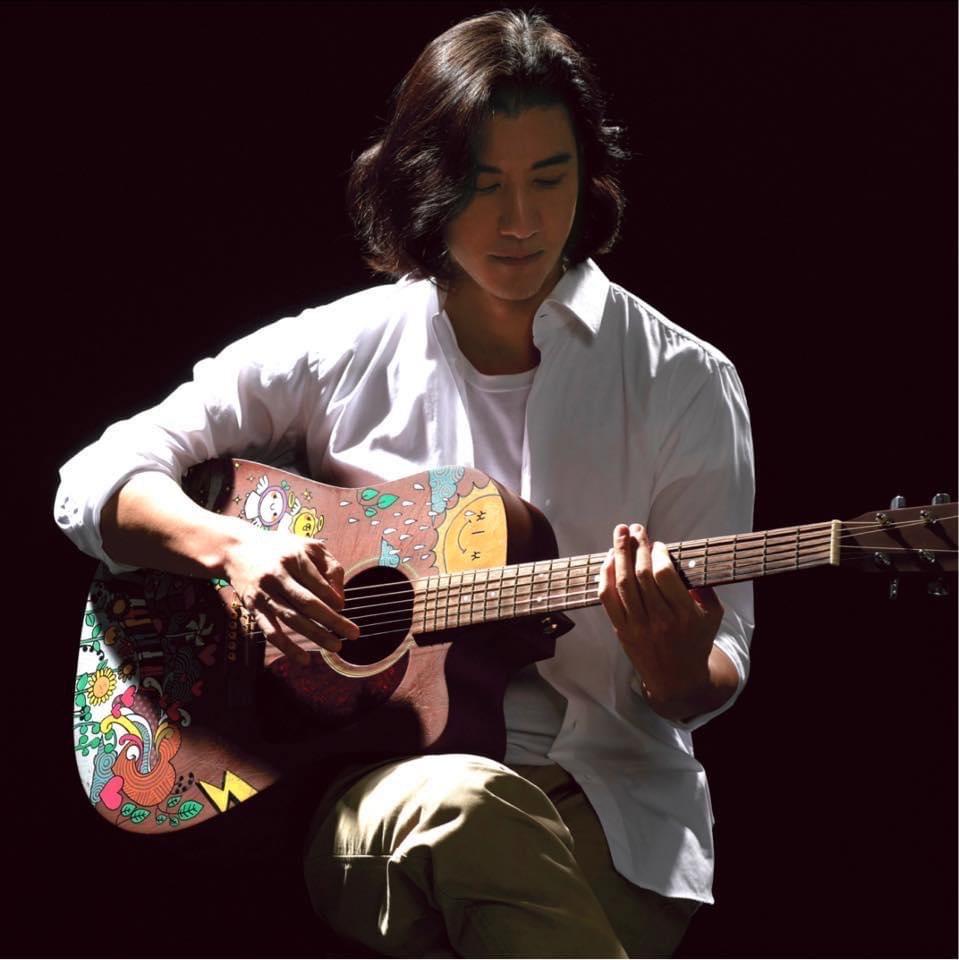 王力宏在吉安音樂節吸引大批過迷搶看。(翻攝自王力宏臉書)