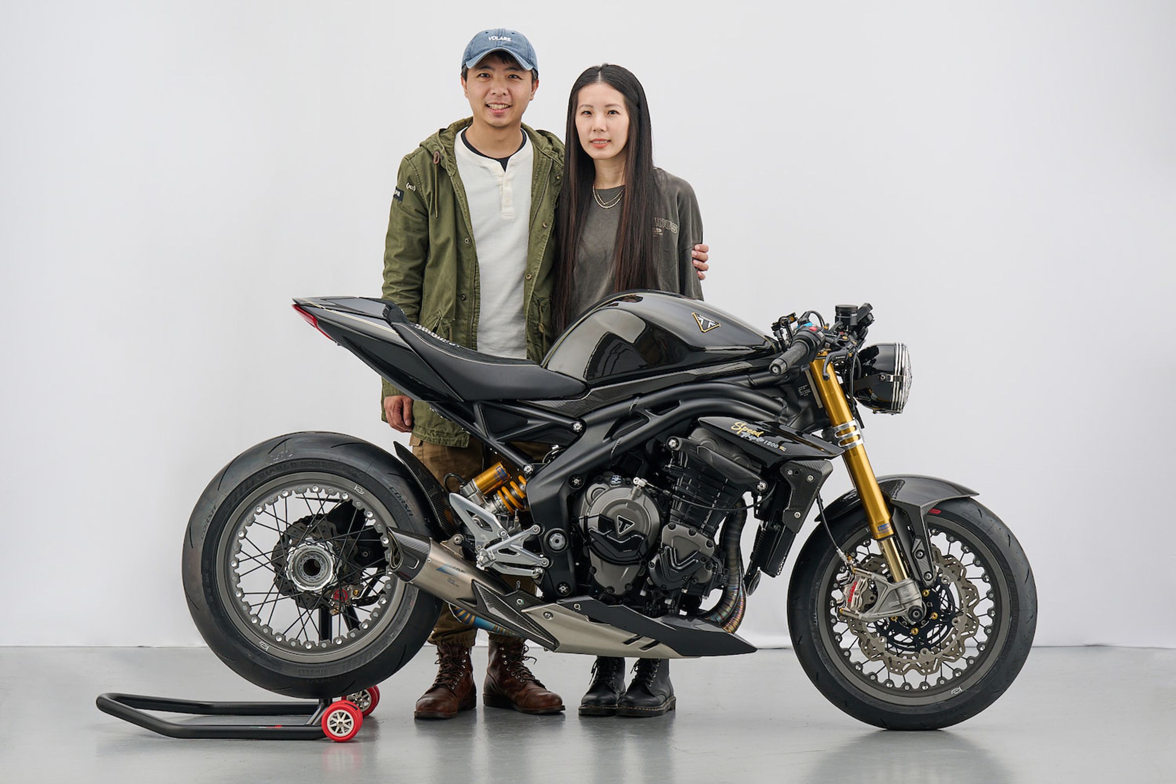 性能改裝組 冠軍 Eric (凱旋 Speed Triple 1200RR - 作品 TARS)