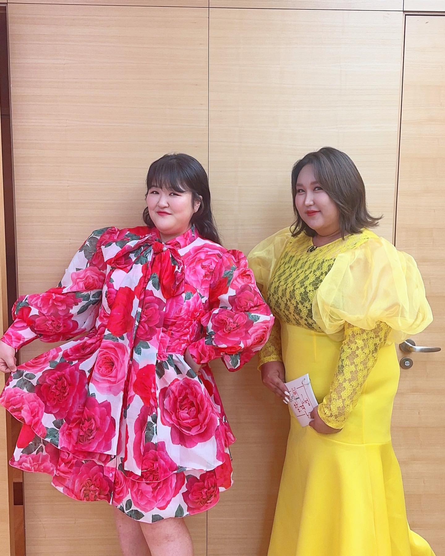 風子(右)與李國主在綜藝搭檔超有默契。(翻攝風子INS)