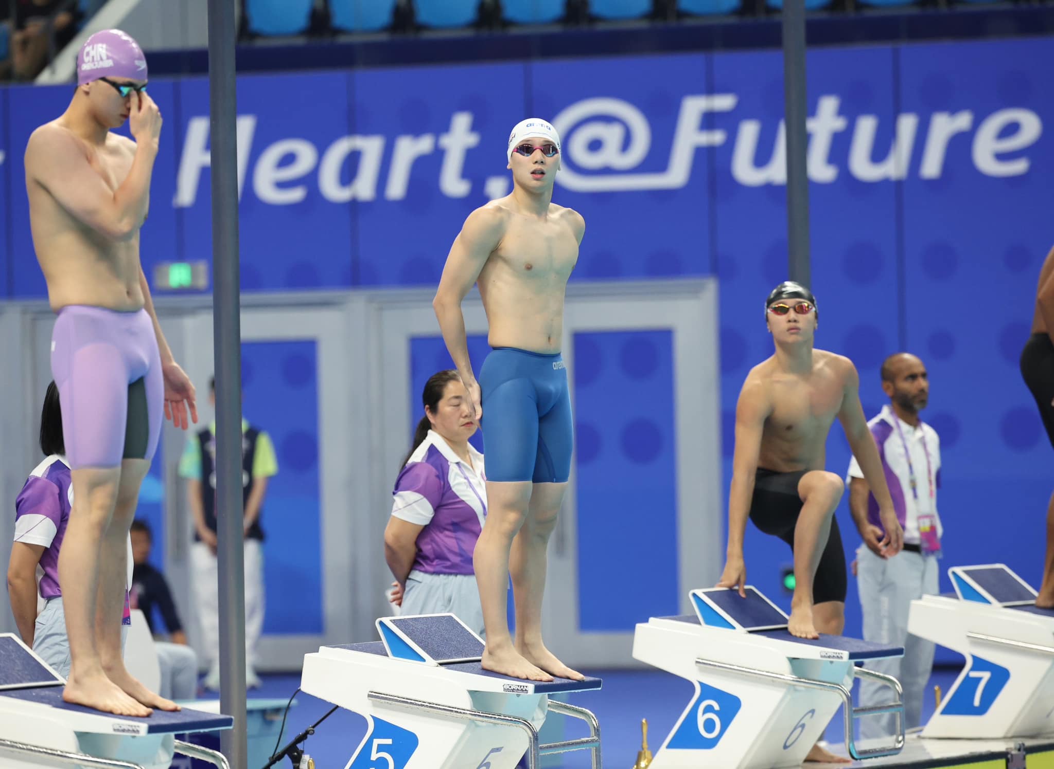 創下我國多項男子紀錄的游泳好手王冠閎，今日再度出戰奧運舞台。（翻攝自王冠閎 Eddie Kuan-Hung Wang臉書）