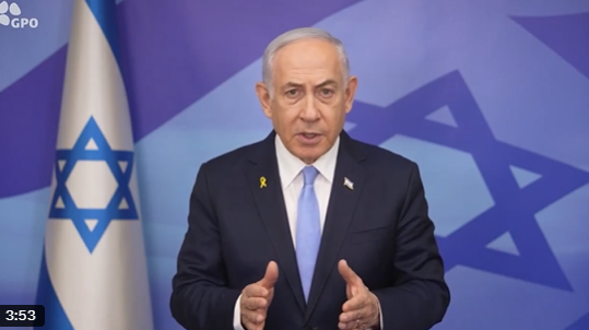 國際刑事法院發逮捕令，以色列總理、哈瑪斯領袖全被控罪。（翻自X平台）