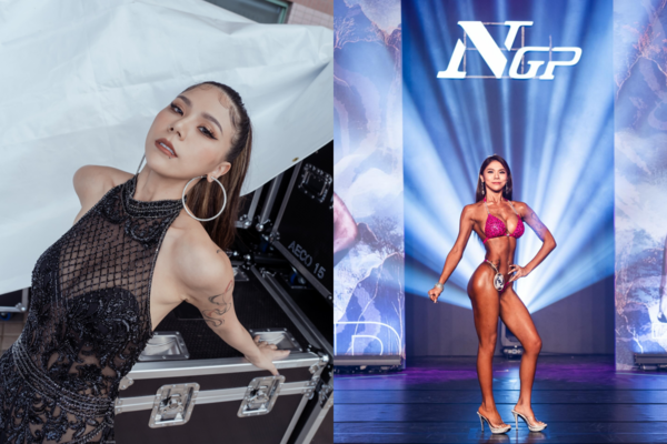 蕾菈近來參加健美比賽獲得好成績。（翻攝自Instagram／la.112814）