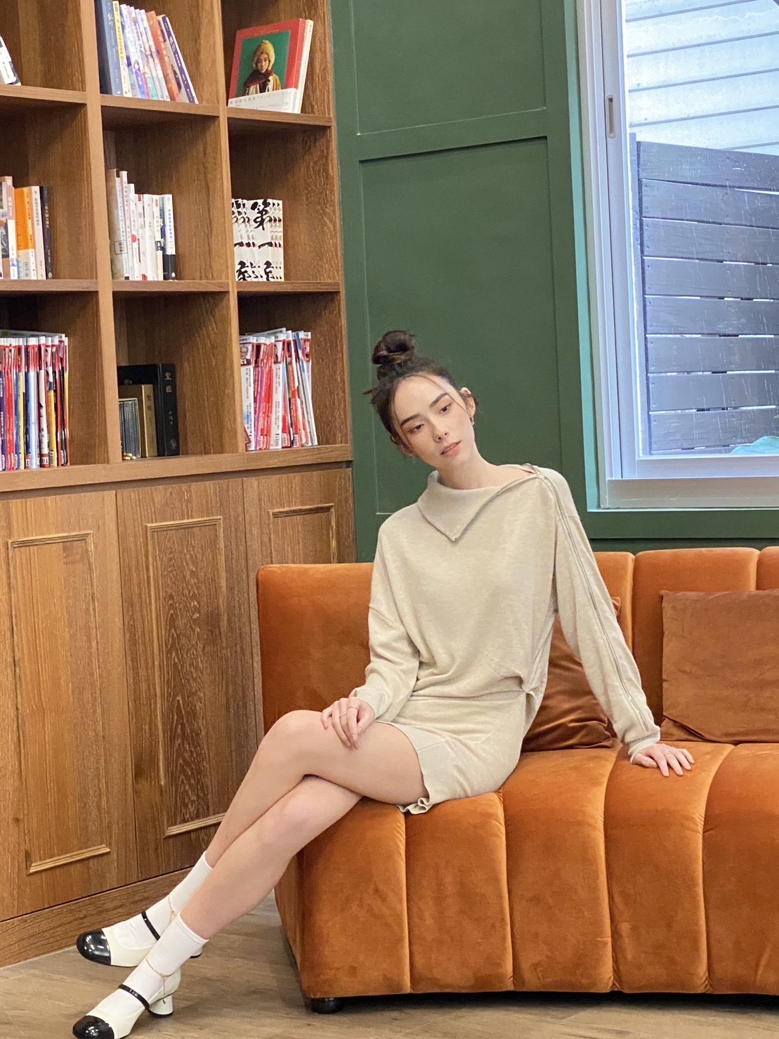 林奕嵐稱自己是母胎單身。