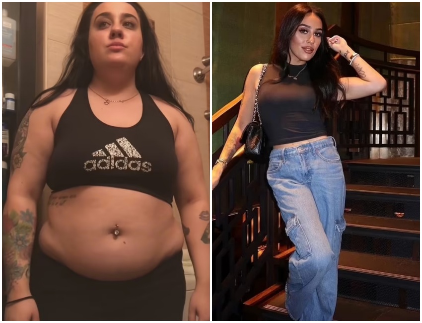 一名媽媽2年內成功減去近一半的體重，驚人變化曝光。（翻攝bri.sirota IG）