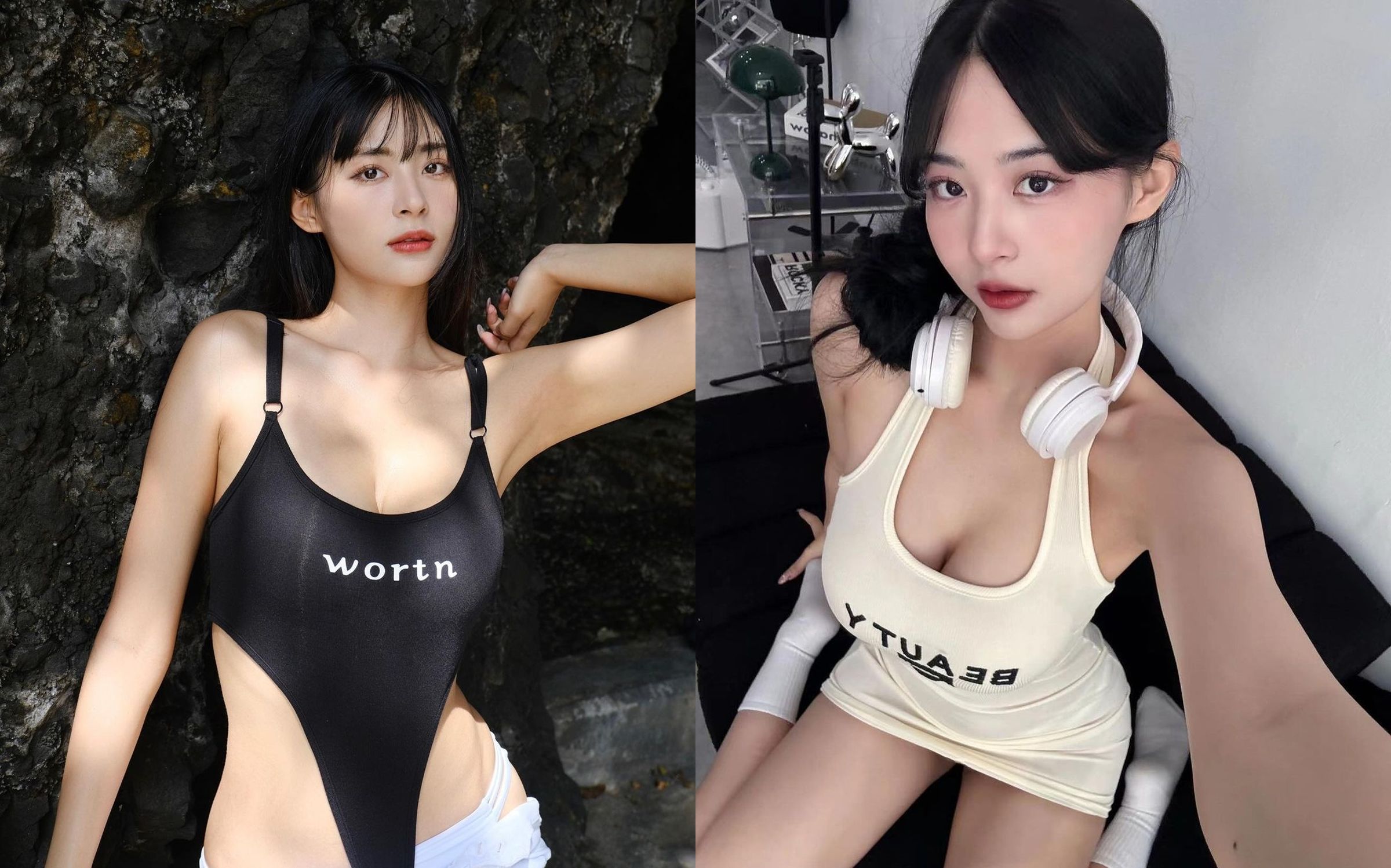 直播主余家儀擁有火辣身材,先前加入直播圈曾被譽為怪物新人。(翻攝IG@yolo_ioo)