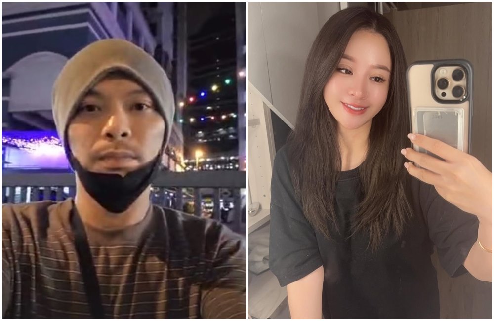 黃明志（左）今凌晨投案，謝侑芯（右）命案出現重大突破。（翻攝黃明志IG、謝侑芯IG）