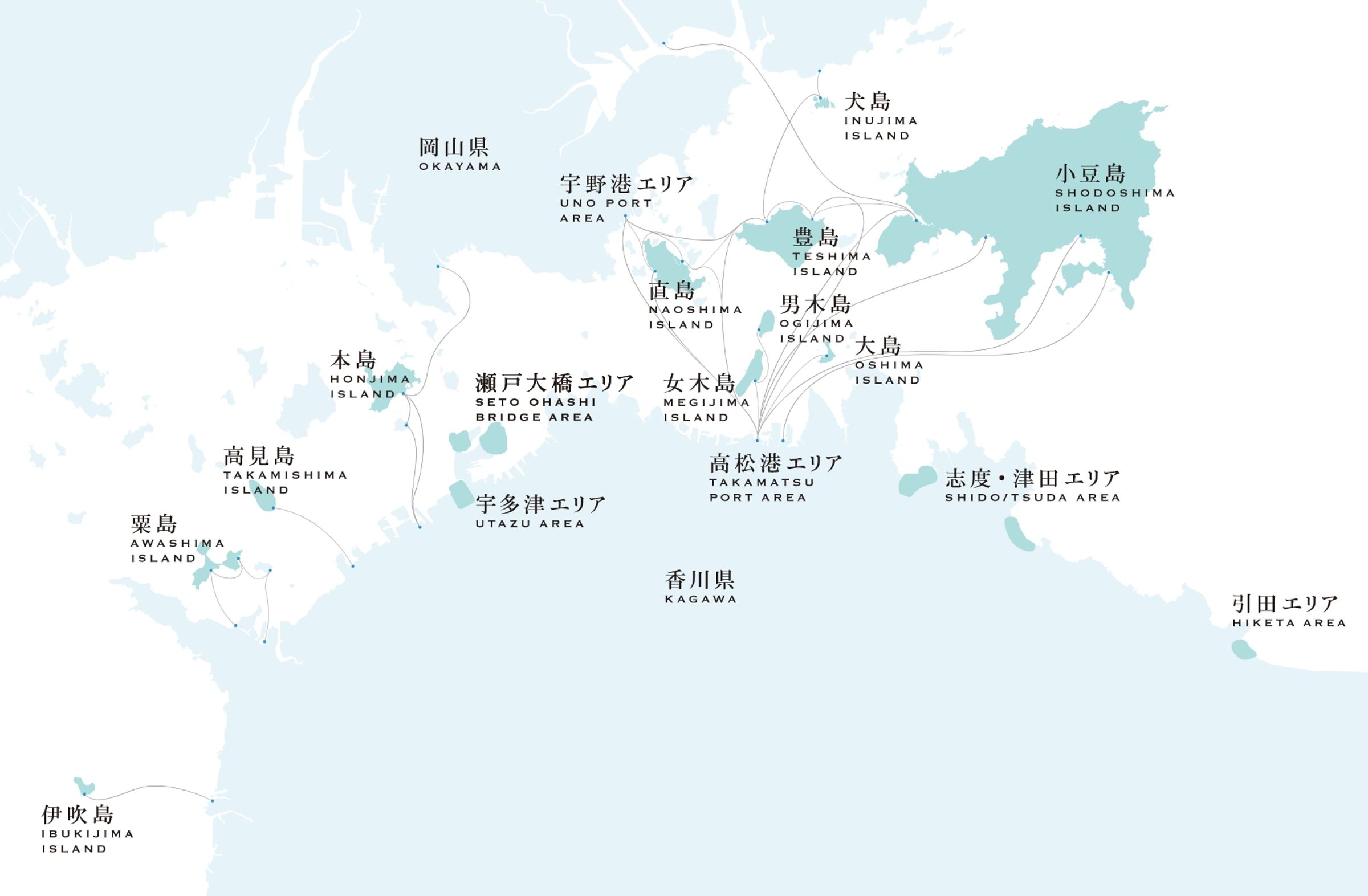 瀨戶內國際藝術祭以瀨戶內群島為舞台，其中最受歡迎的就屬小豆島與直島。（setouchi-artfest.jp提供）