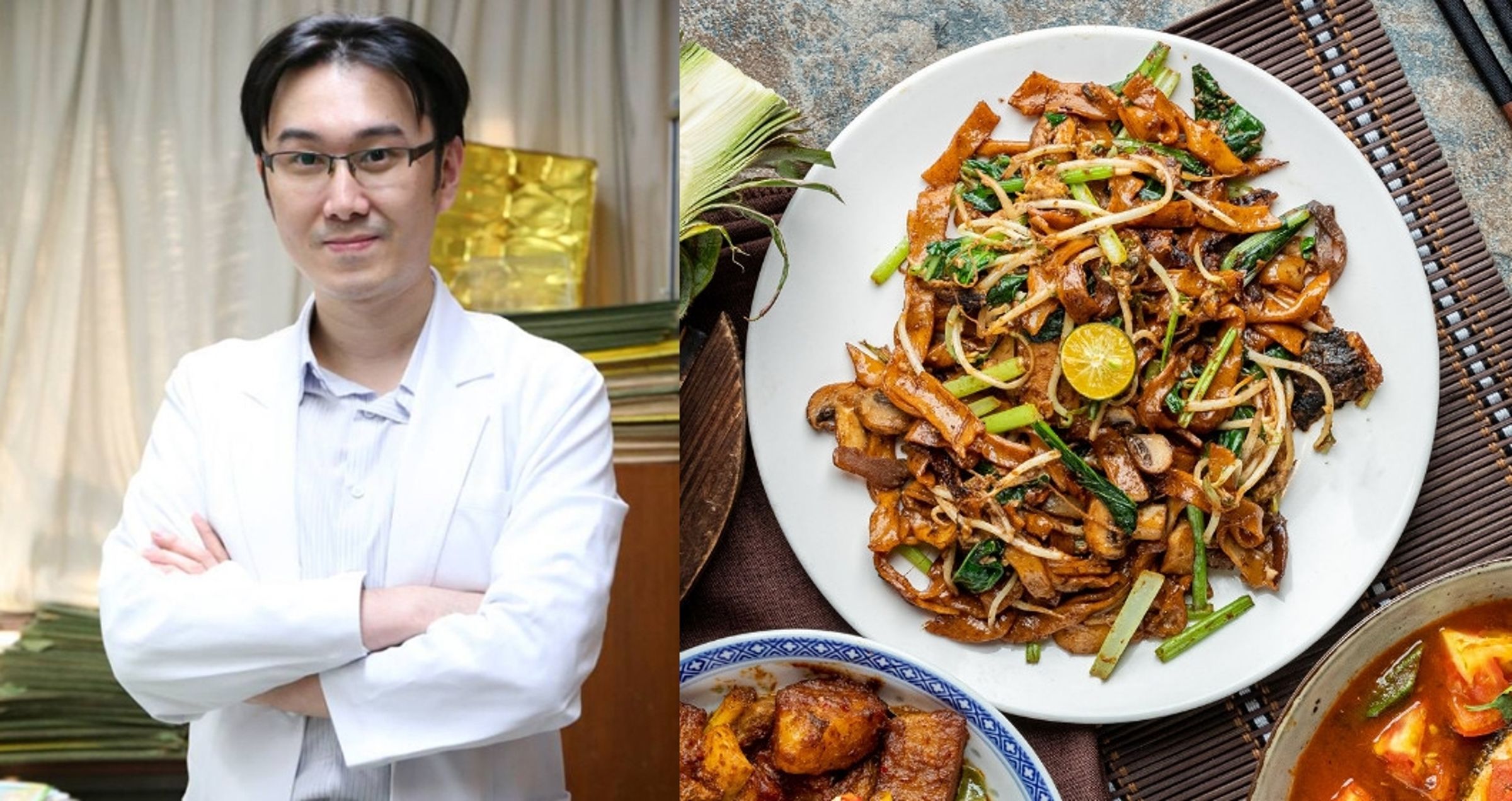 蘇一峰認為寶林茶室食物中毒案仍有疑點,不排除有下毒可能性。(翻攝蘇一峰、寶林茶室信義遠百A13店-Polam Kopitiam-馬來西亞素食餐廳臉書粉專)